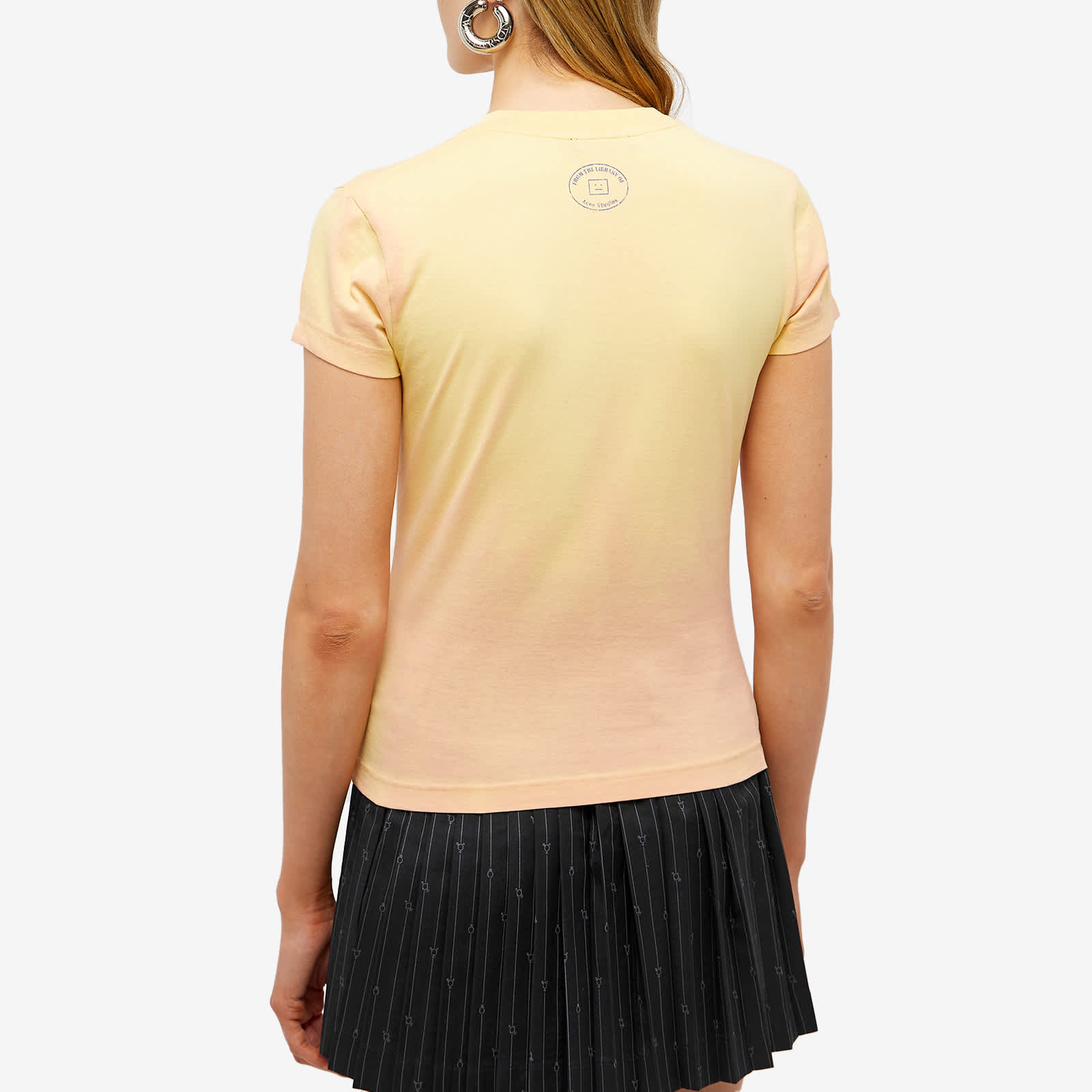 Acne Studios Emmbar Heat Change Tee Orange & Yellow END. (HK)