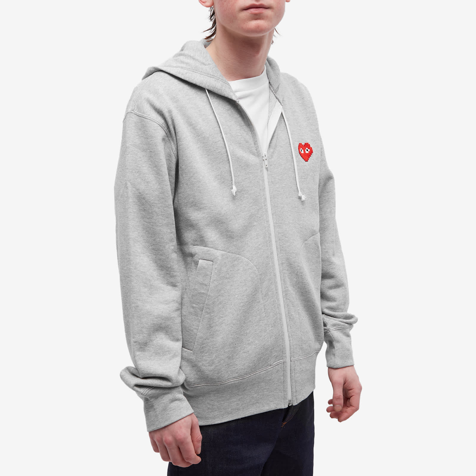 Comme des garcons zip hoodie amazon Clearance