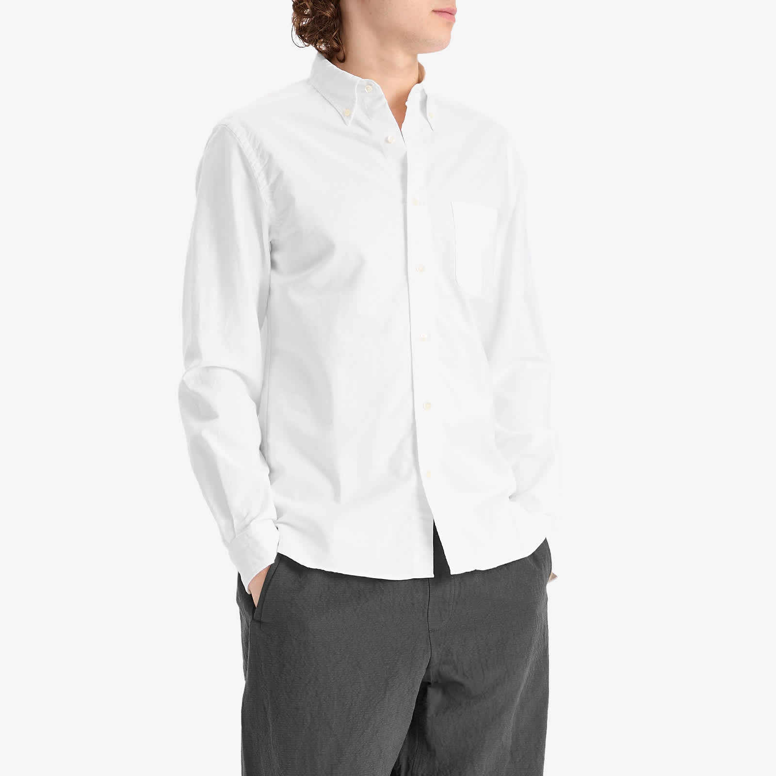 Beams Plus Button Down Oxford Shirt