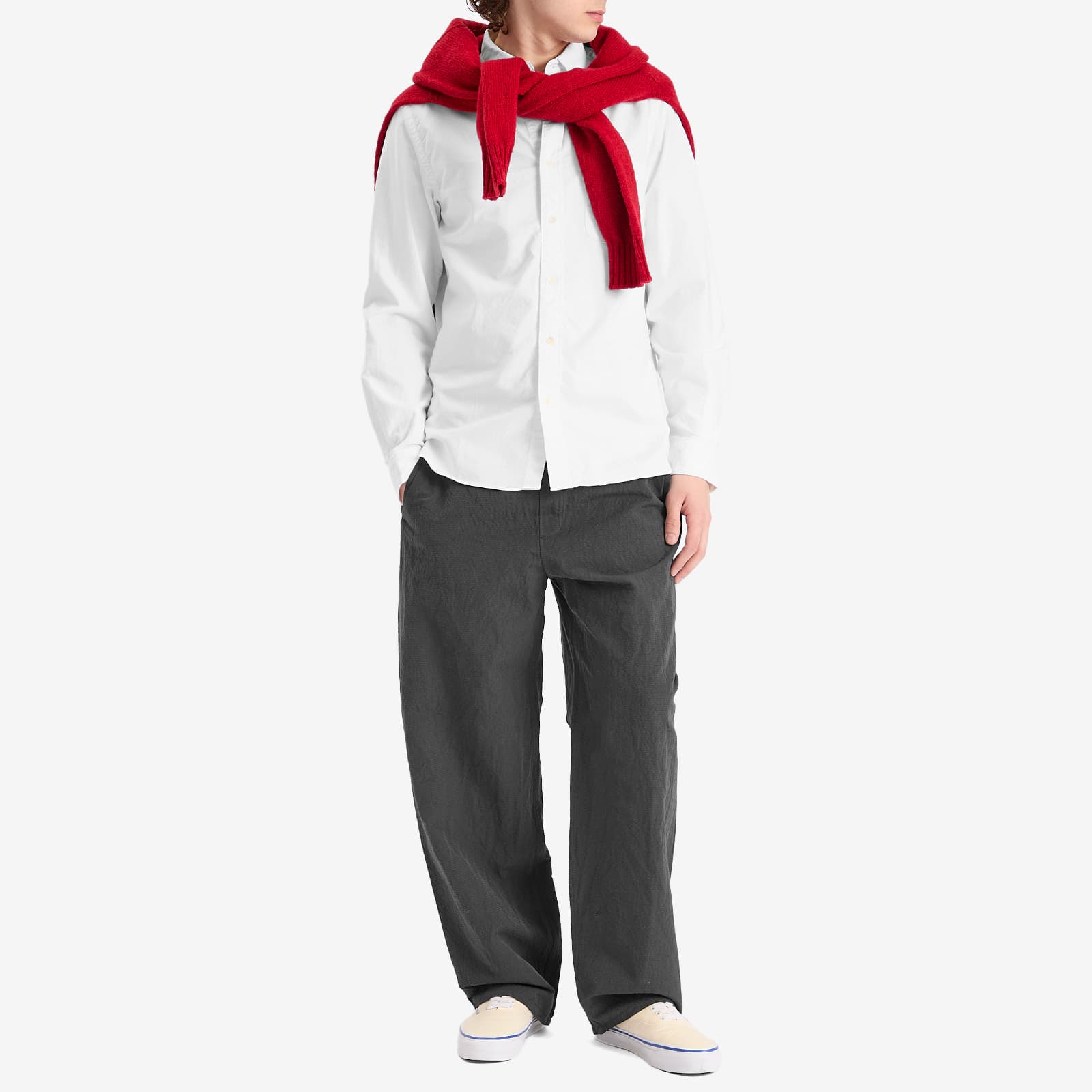 Beams Plus Button Down Oxford Shirt