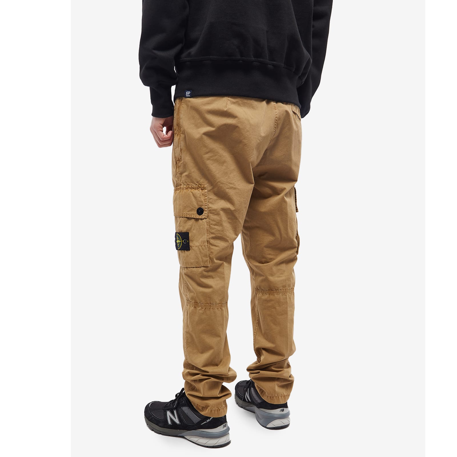 Stone Island Brushed Cotton Canvas Cargo Pant Dark Beige END. (KR)