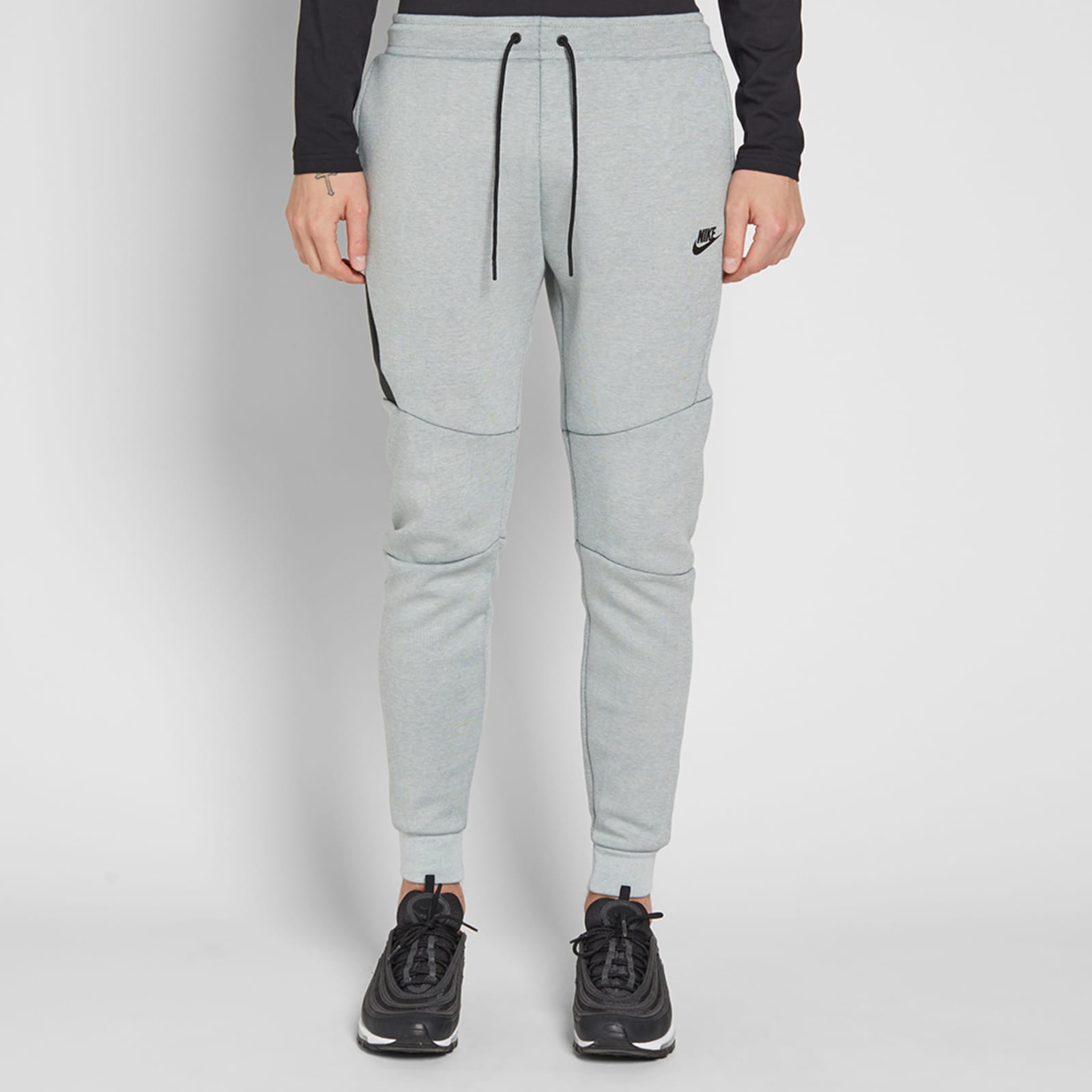gray nike tech fleece joggers