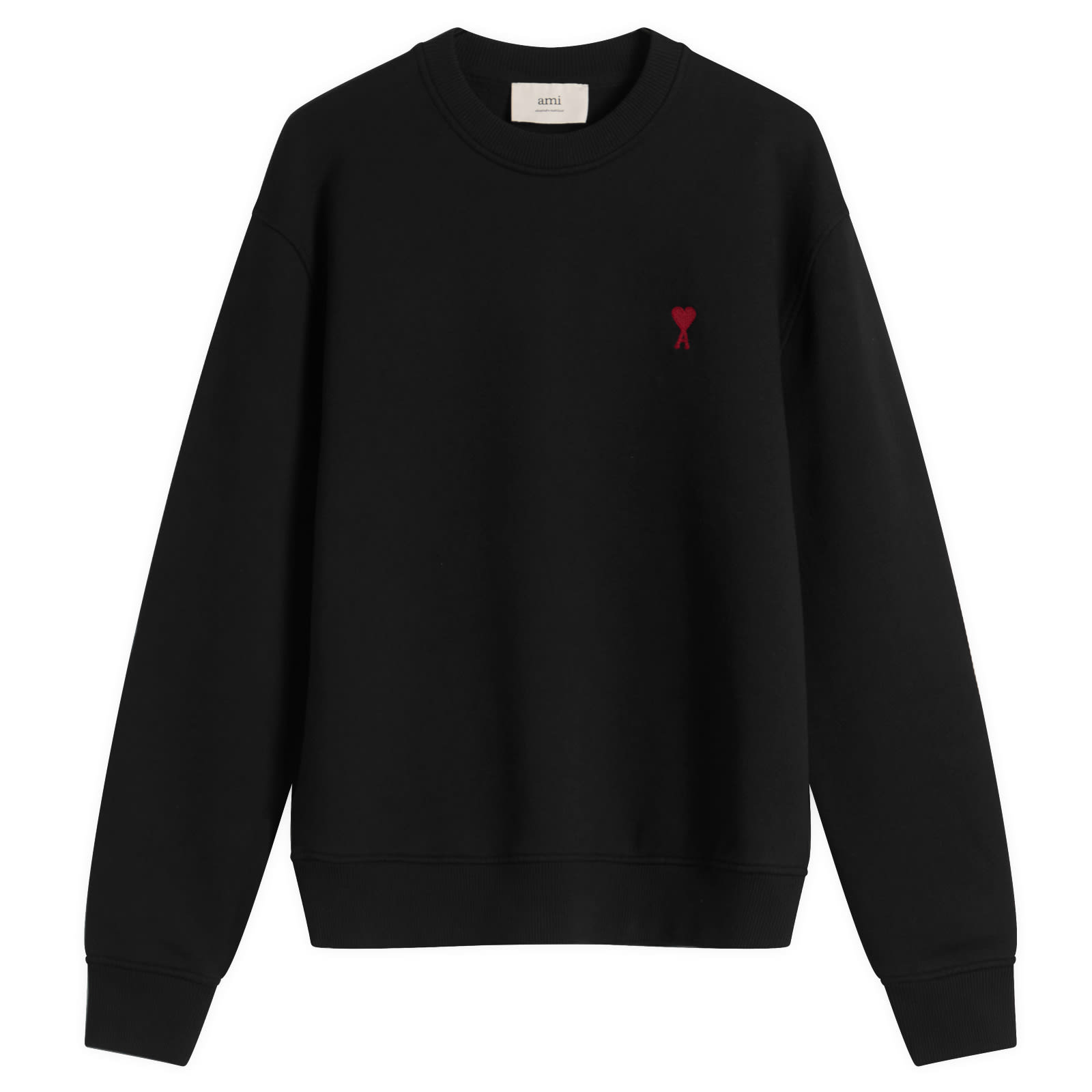 AMI Paris Ami De Coeur Sweatshirt - Black