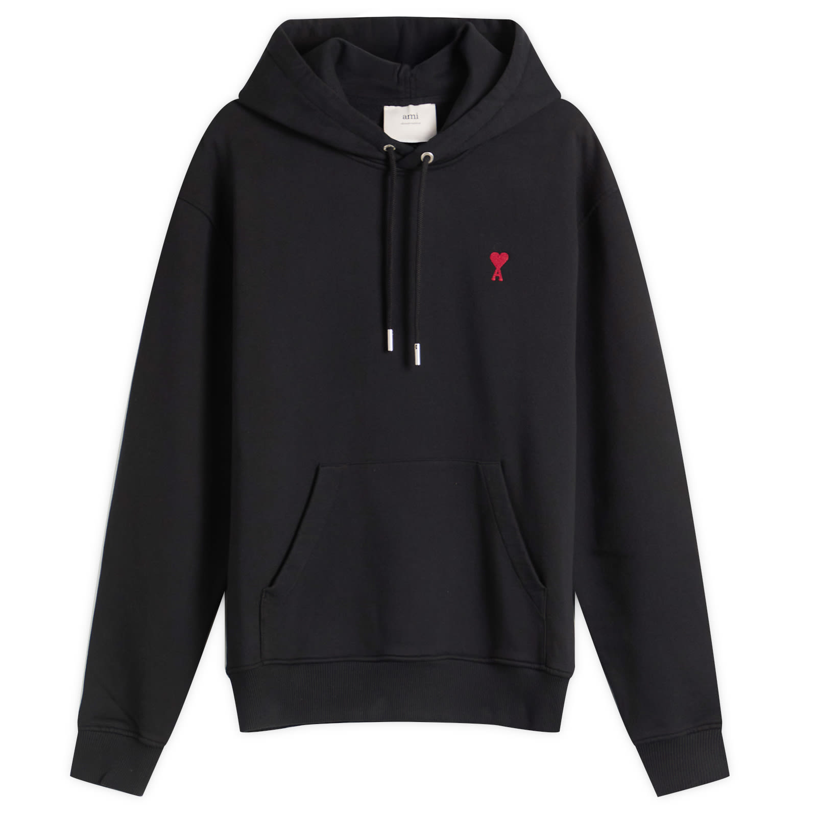 AMI Paris Ami De Coeur Hoodie - Black