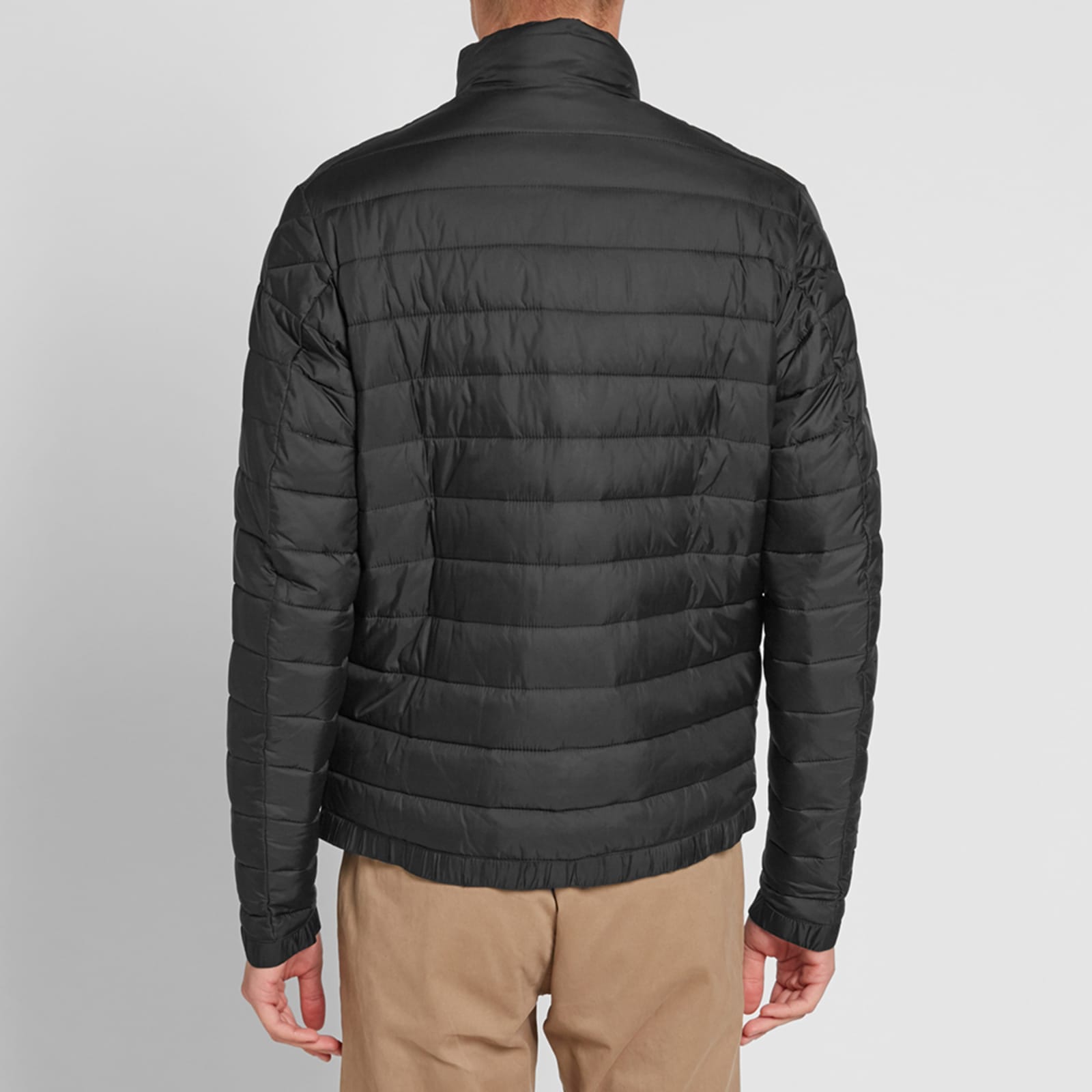 Barbour International Chain Baffle Quilt Jacket Black END.