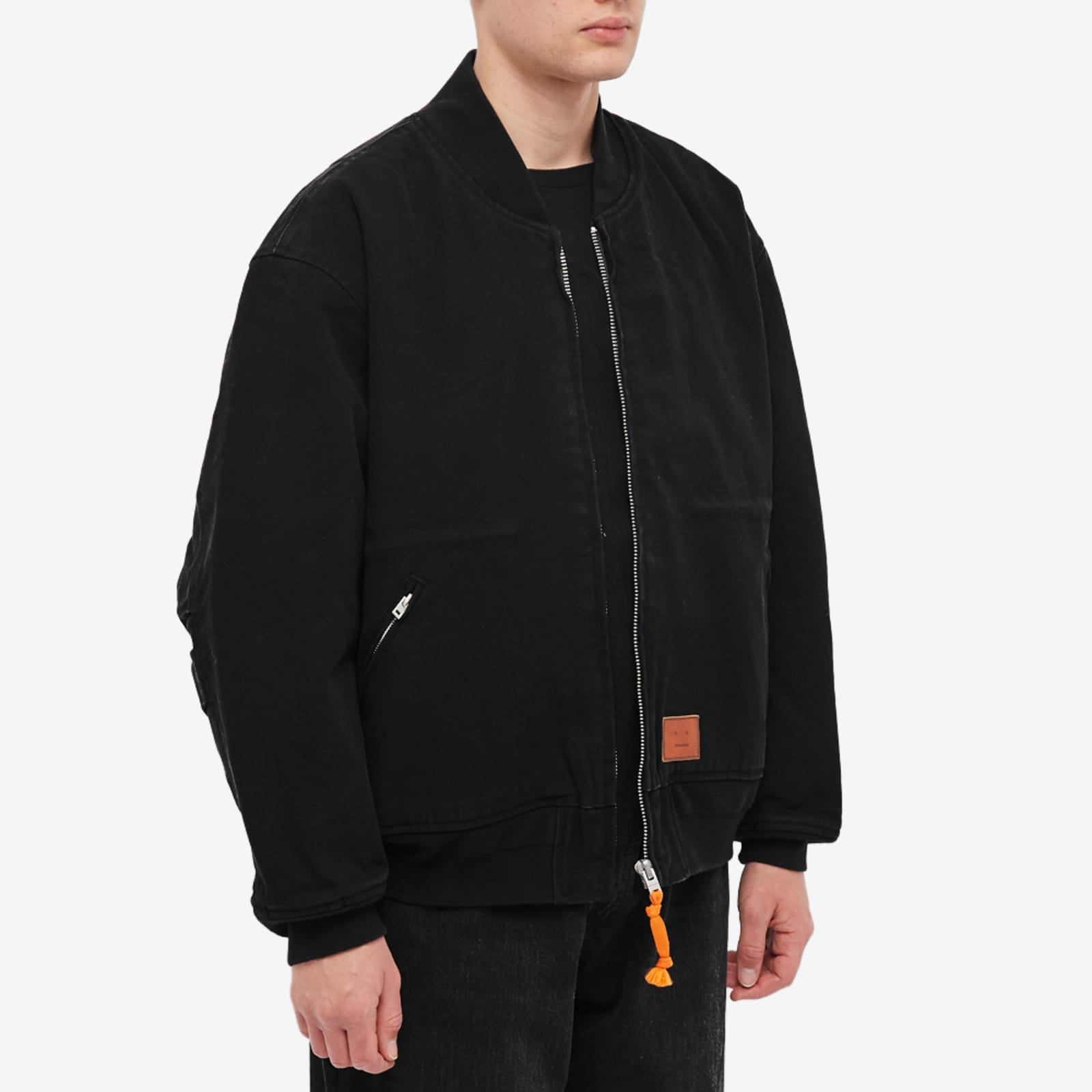 Acne Studios Orgei Canvas Face Bomber Jacket