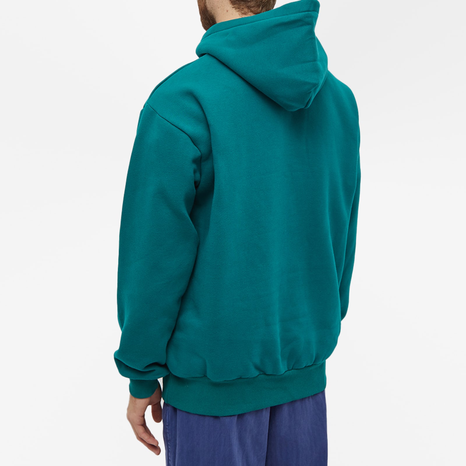 Butter Goods Running Logo Hoodie Pine Green END. (UK)