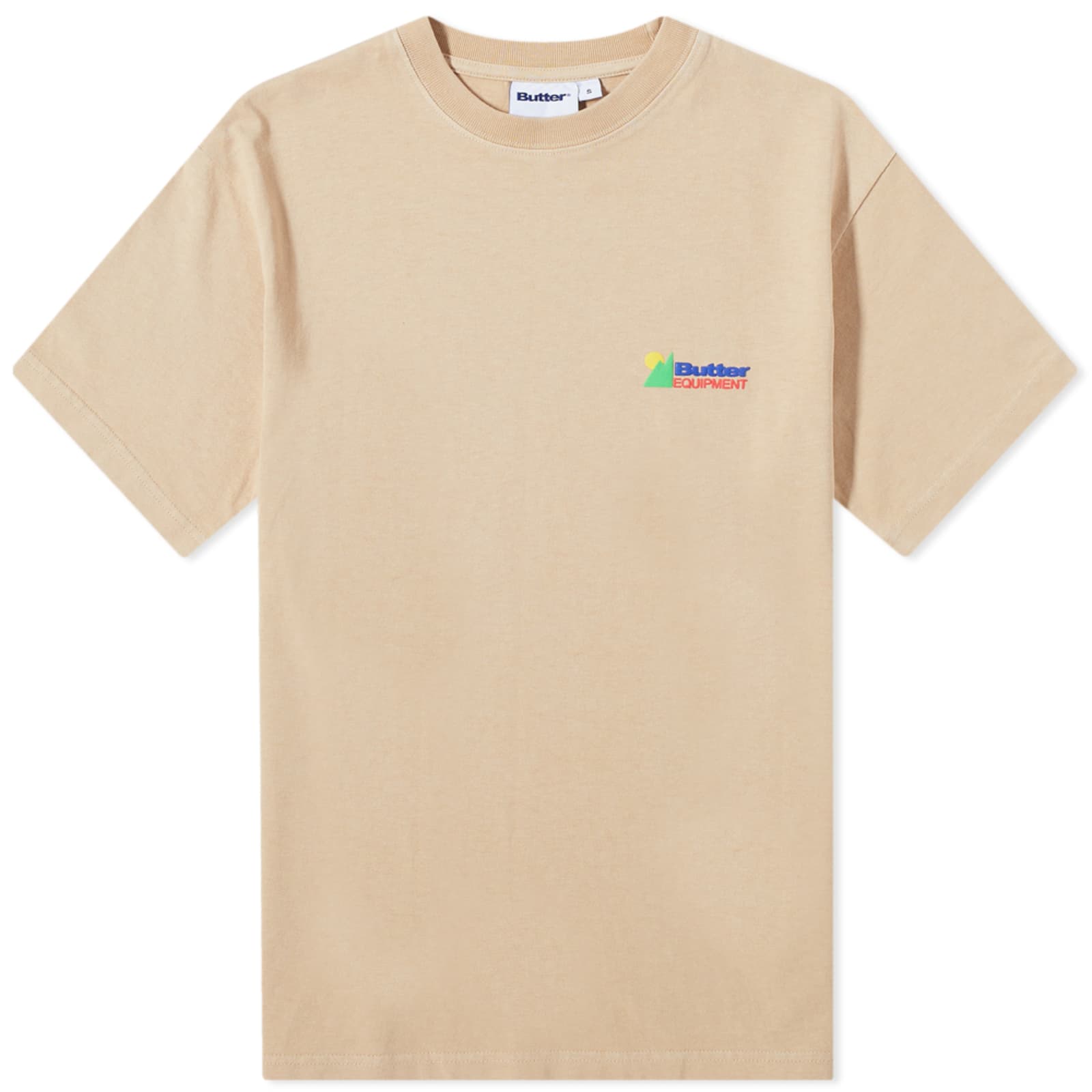 Butter Goods Equipment Pigment Dye Tee Khaki END. (US)