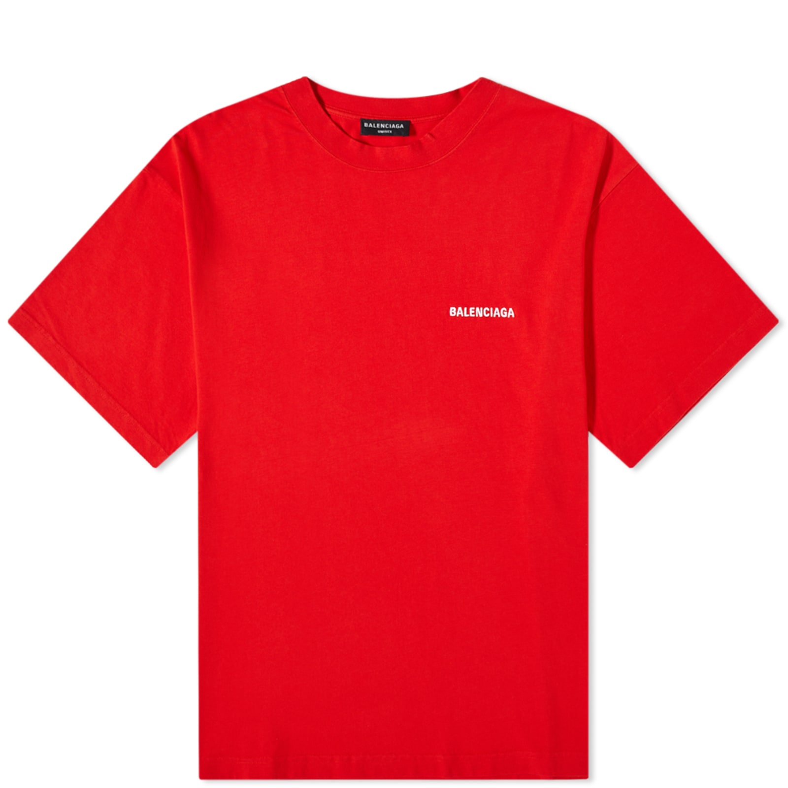 balenciaga back logo shirt