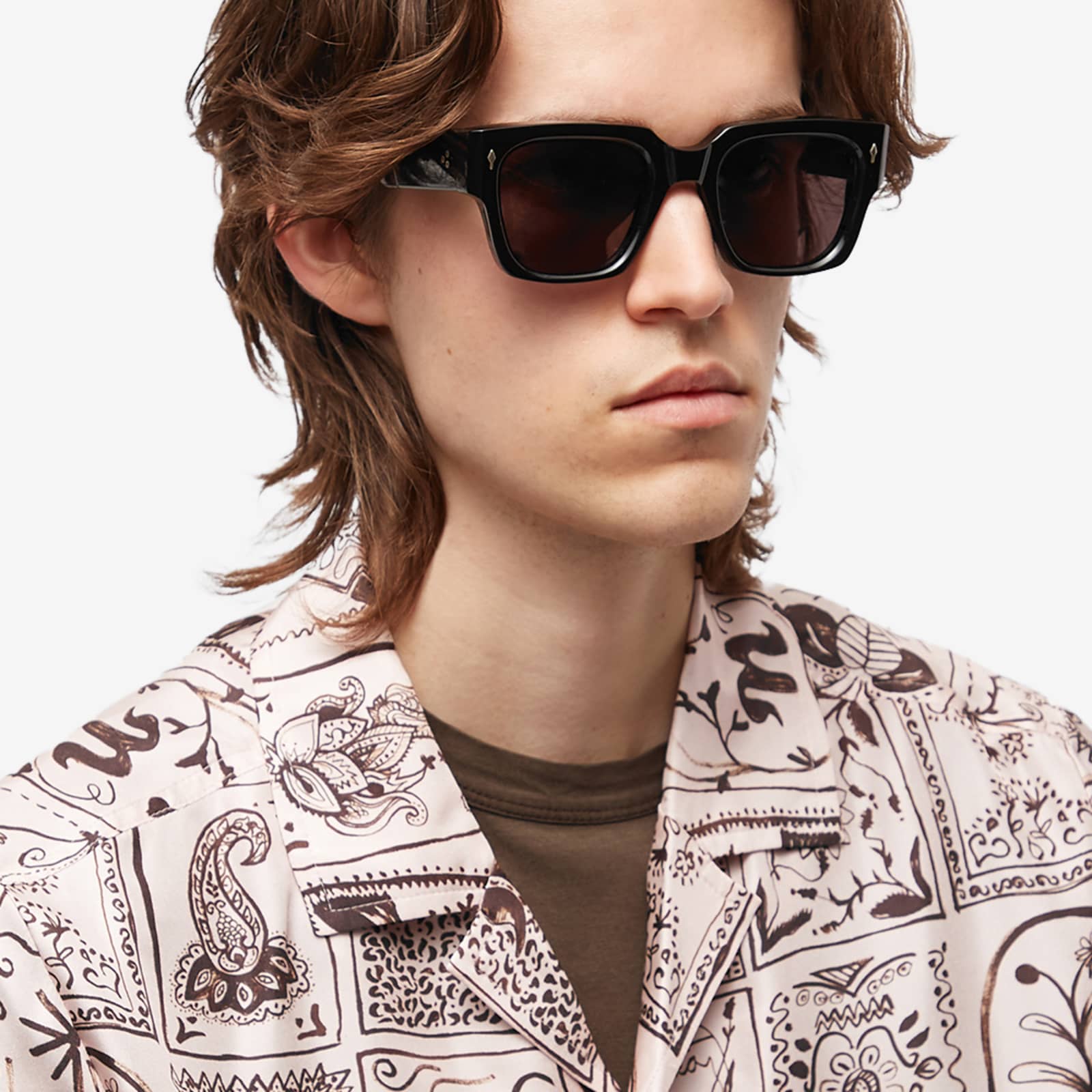 Jacques Marie Mage Enzo Sunglasses Noir END. (NZ)