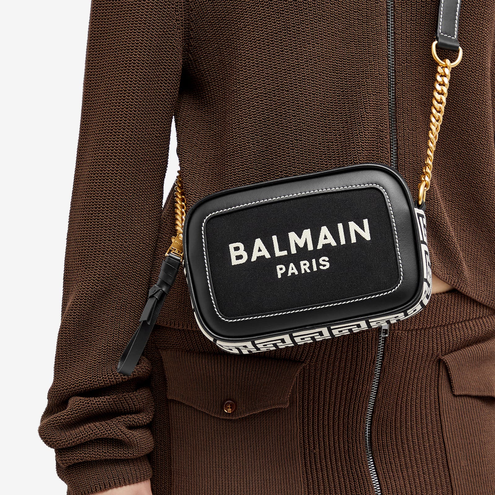 Balmain BArmy Camera Case Bag Black END. (US)