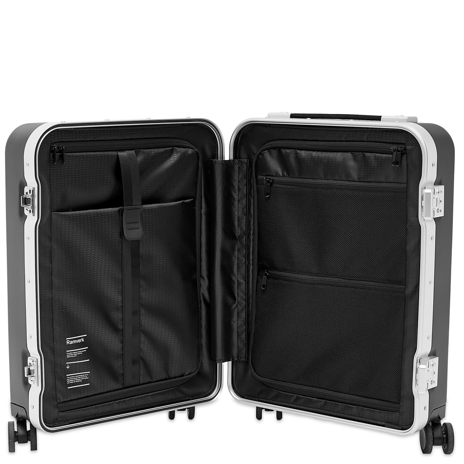 Db Journey Ramverk Pro Carry-On Luggage - Black & Silver