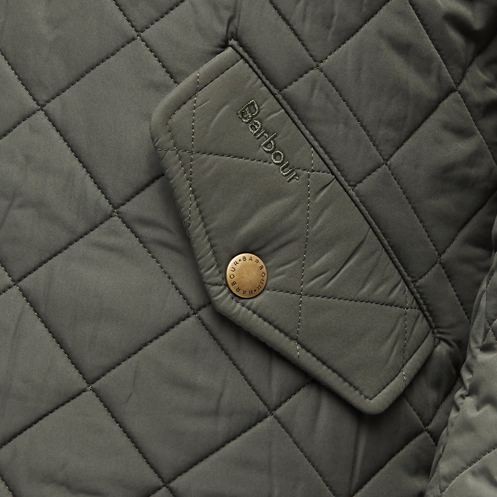 Barbour Powell Quilt Jacket - Sage