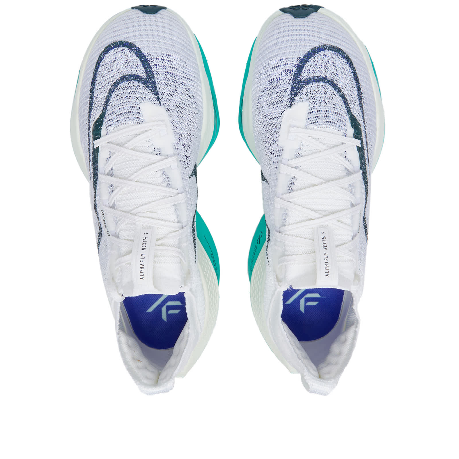 Nike Alphafly NEXT% 2 White & Deep Jungle | END. (SG)