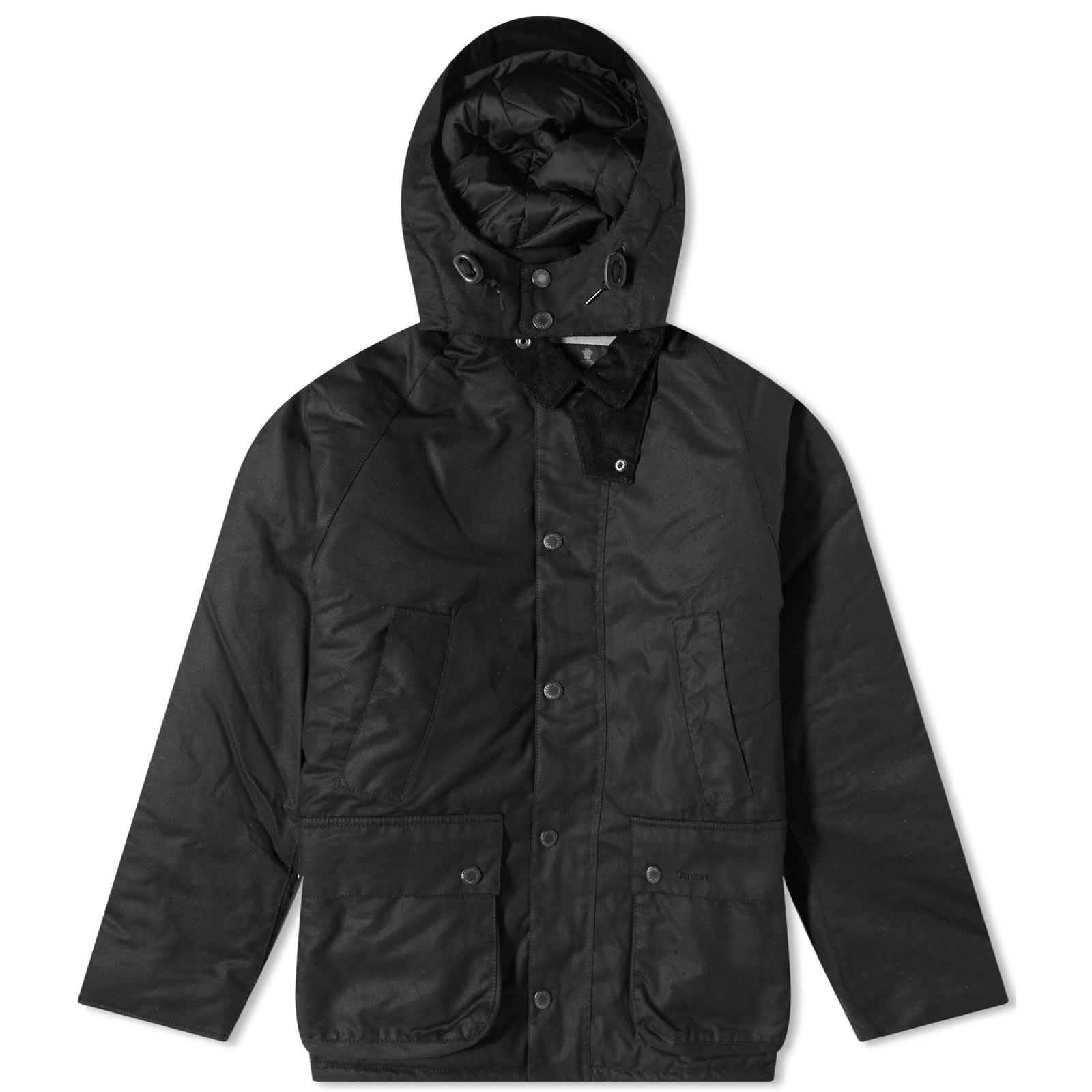 Barbour Winter Bedale Wax Jacket Black Slate END. (GB)