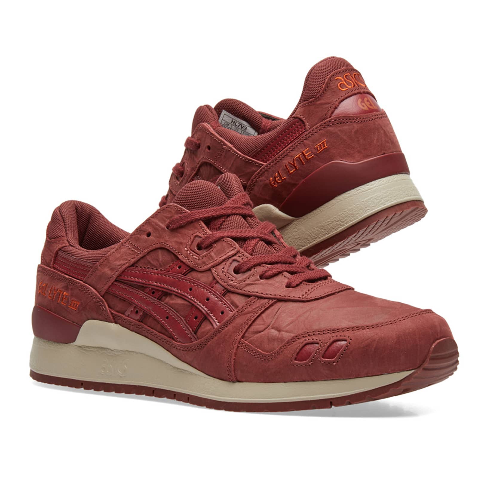 gel lyte iii russet brown