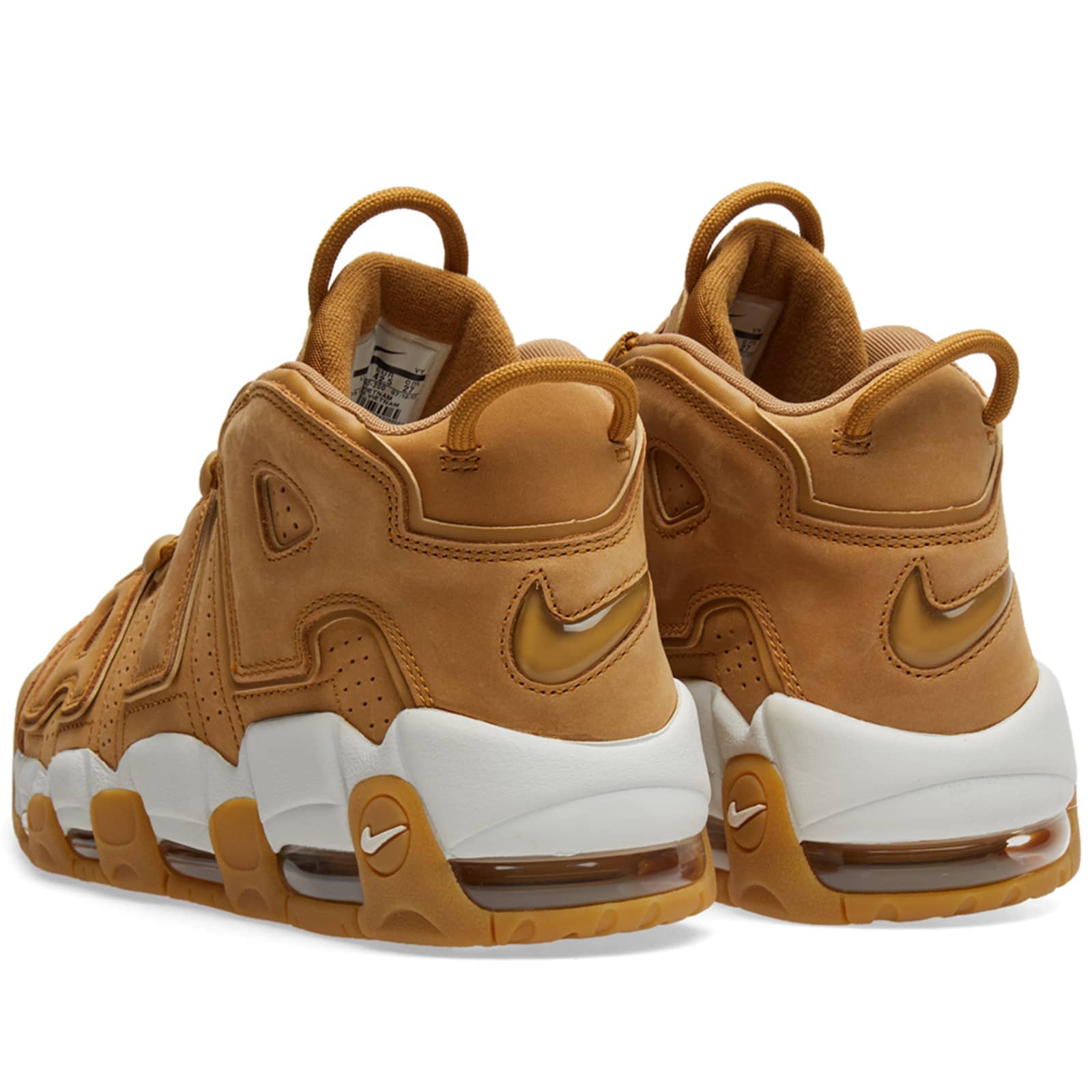 Nike Air More Uptempo 96 Premium Flax, Gum & Light Brown END. (US)