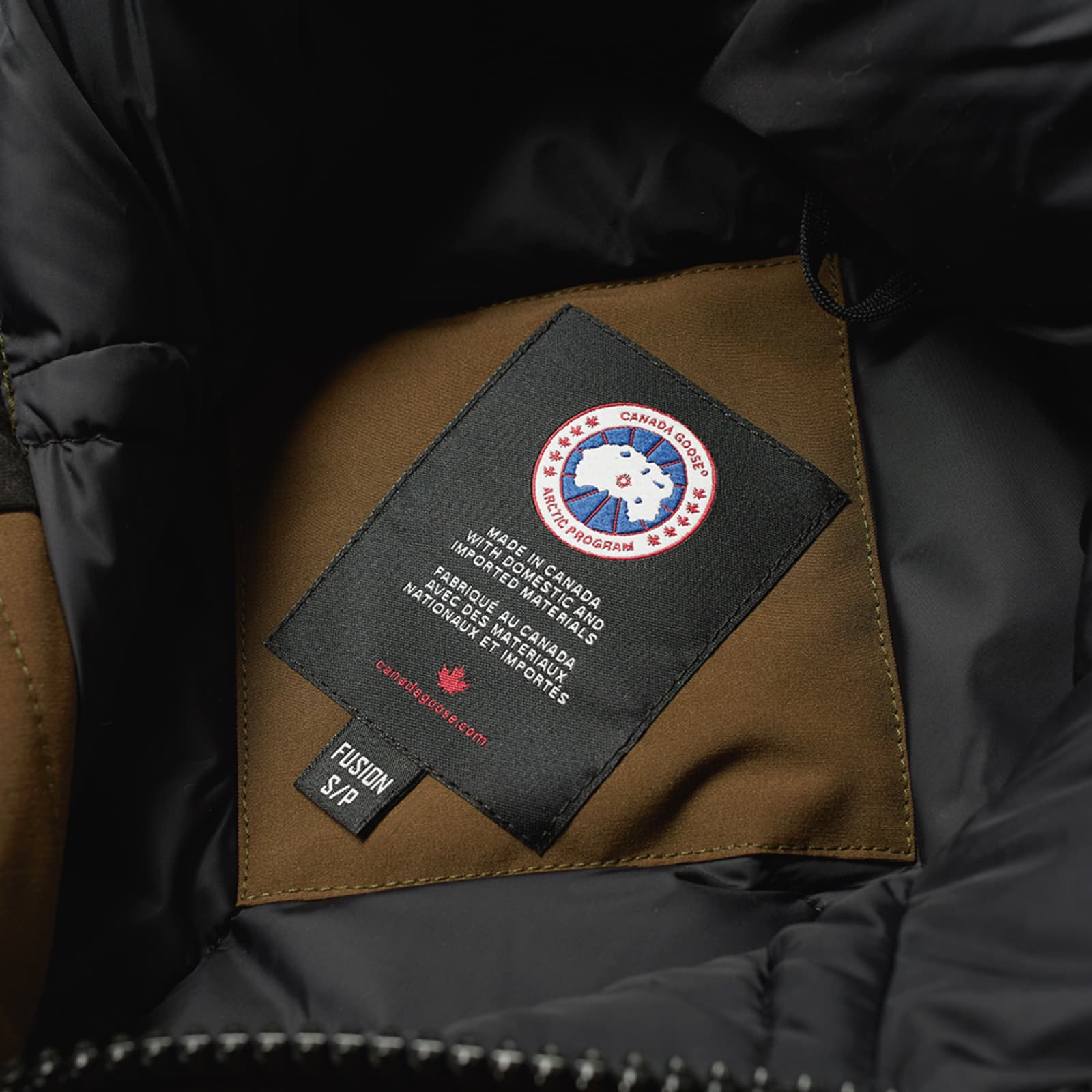 Canada goose langford parka vs fusion fit clearance