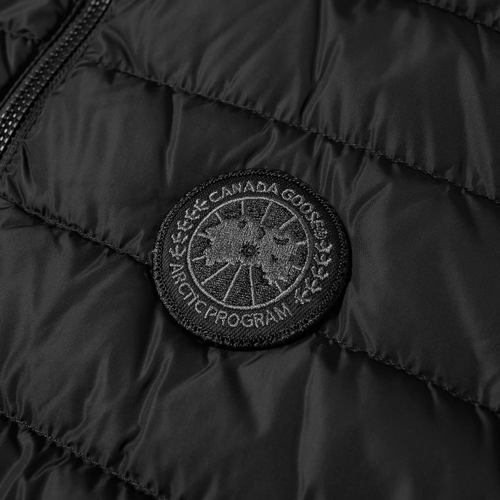 Canada Goose Black Label Hybridge Knit Reversible Hoodie - Black