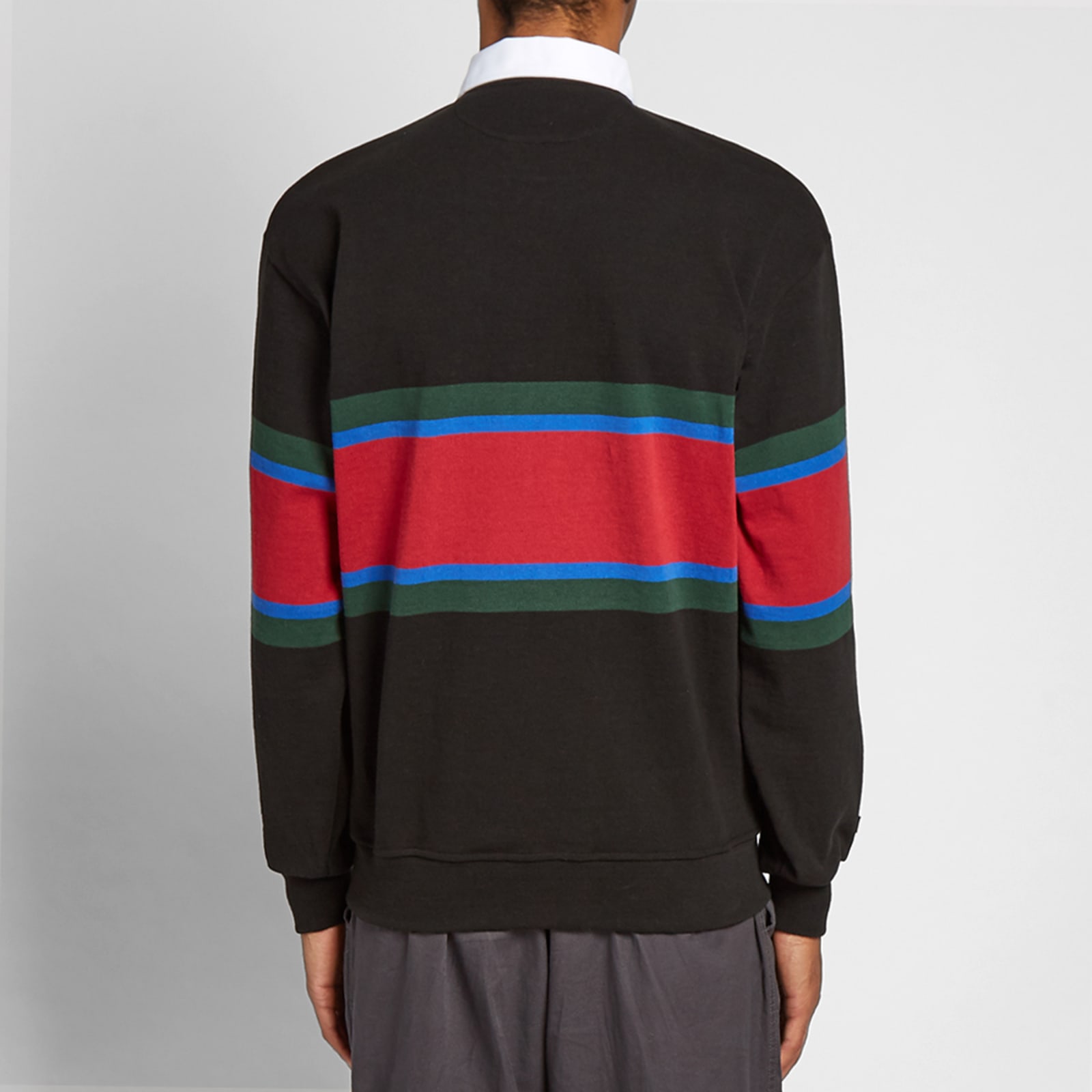 Raised by Wolves x Barbarian Rugby Top Black END. (KR)