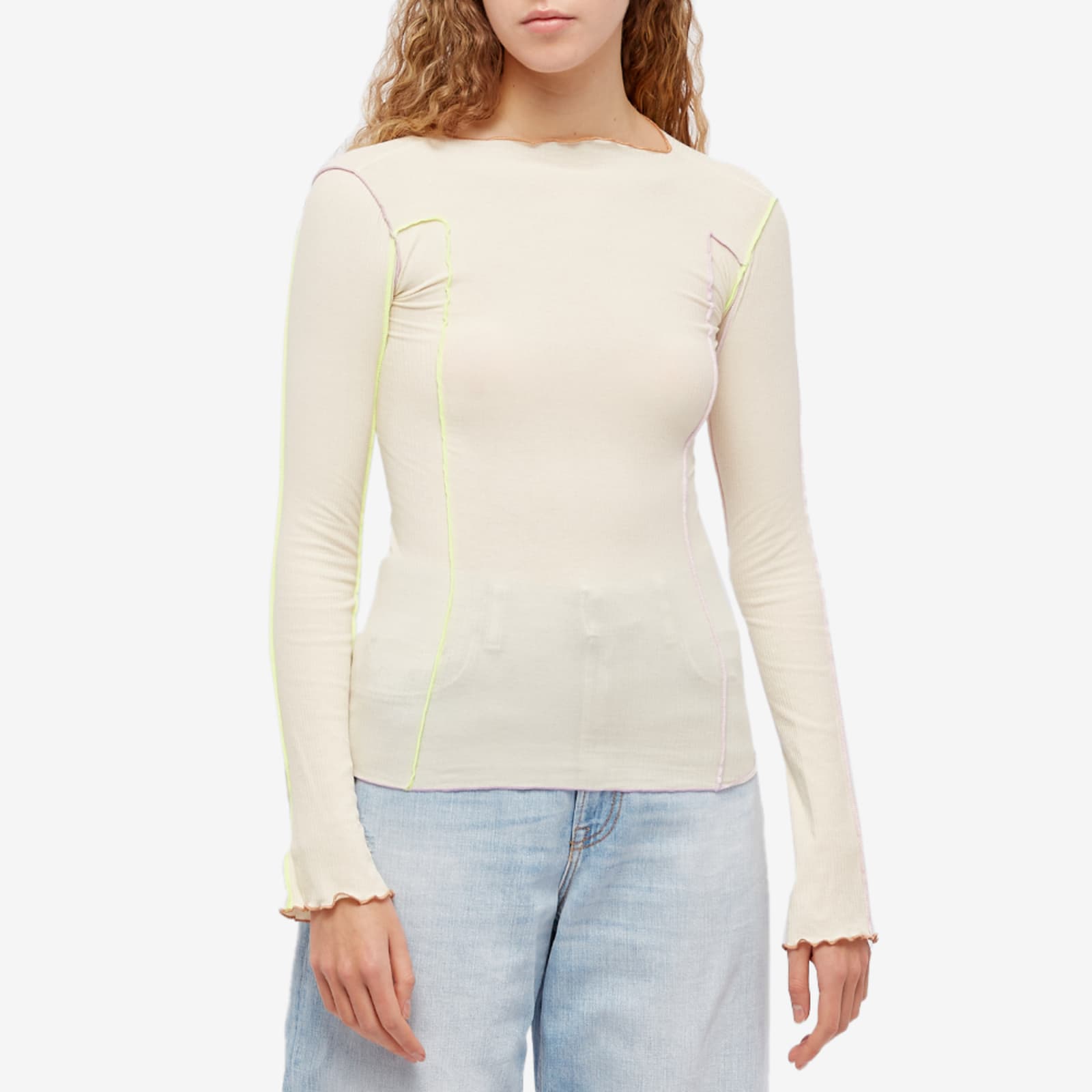 Baserange Undyed Veil Tee Shirt