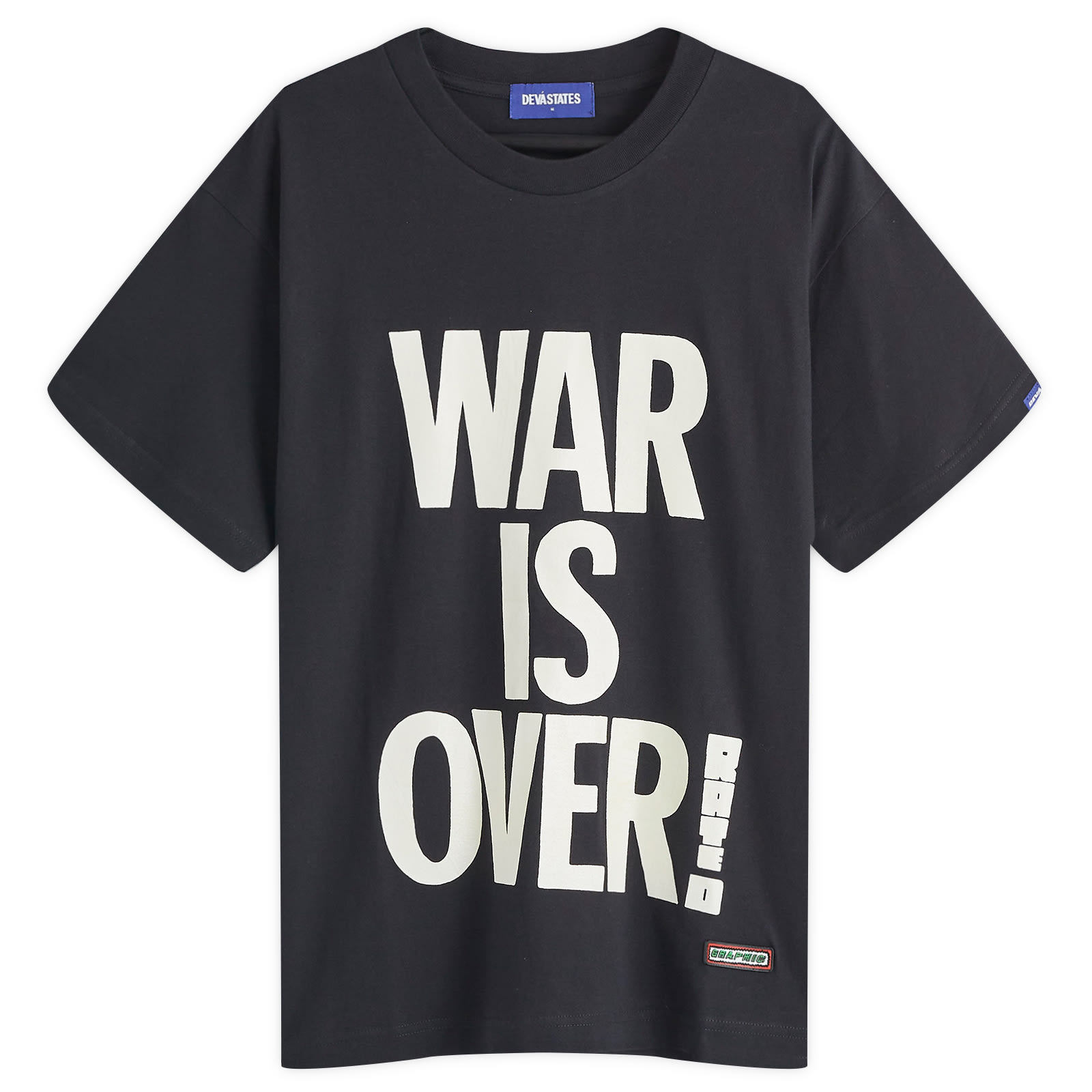 Deva States Overrated T-Shirt - Black