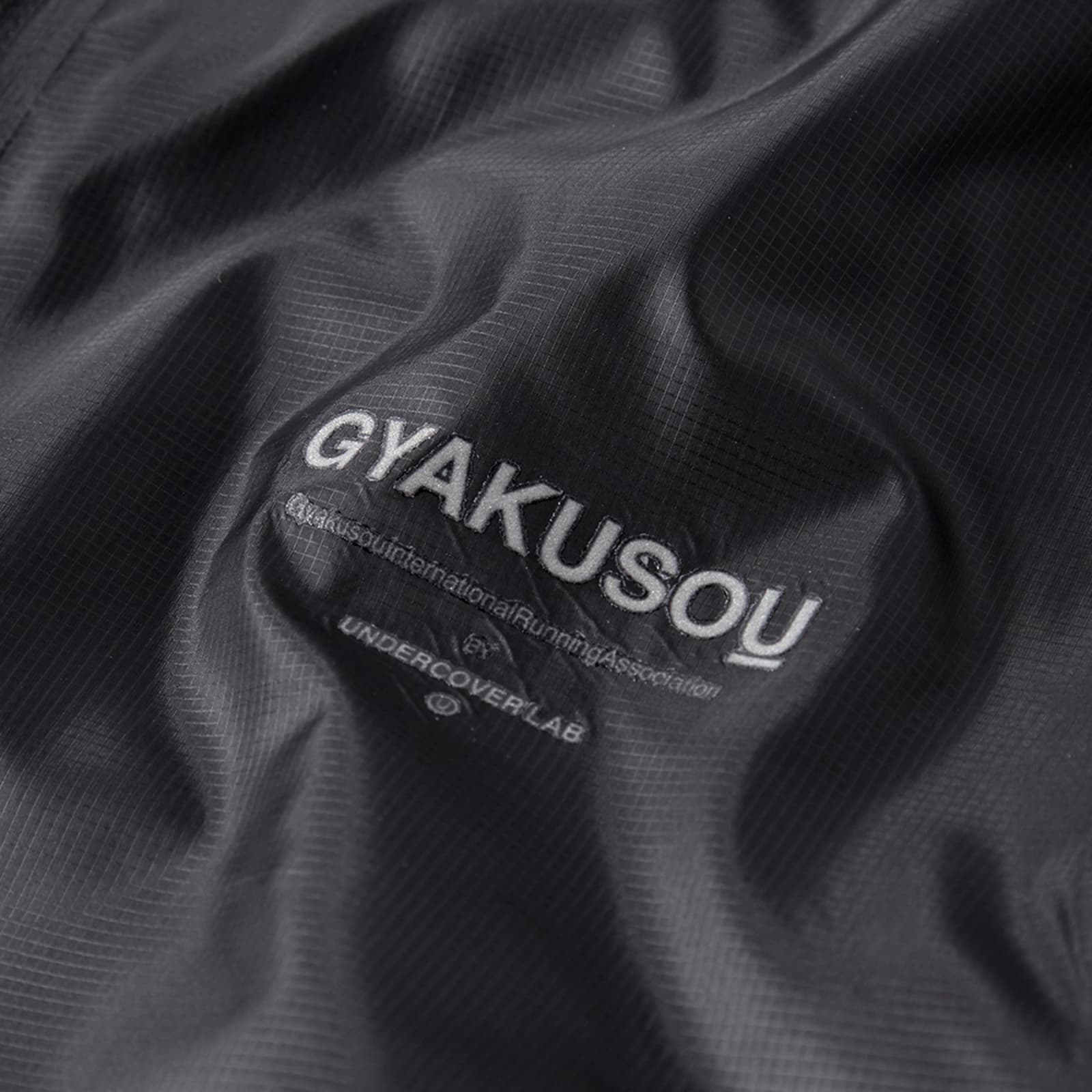 Nike x Undercover Gyakusou Packable Jacket - Black & Deep Pewter