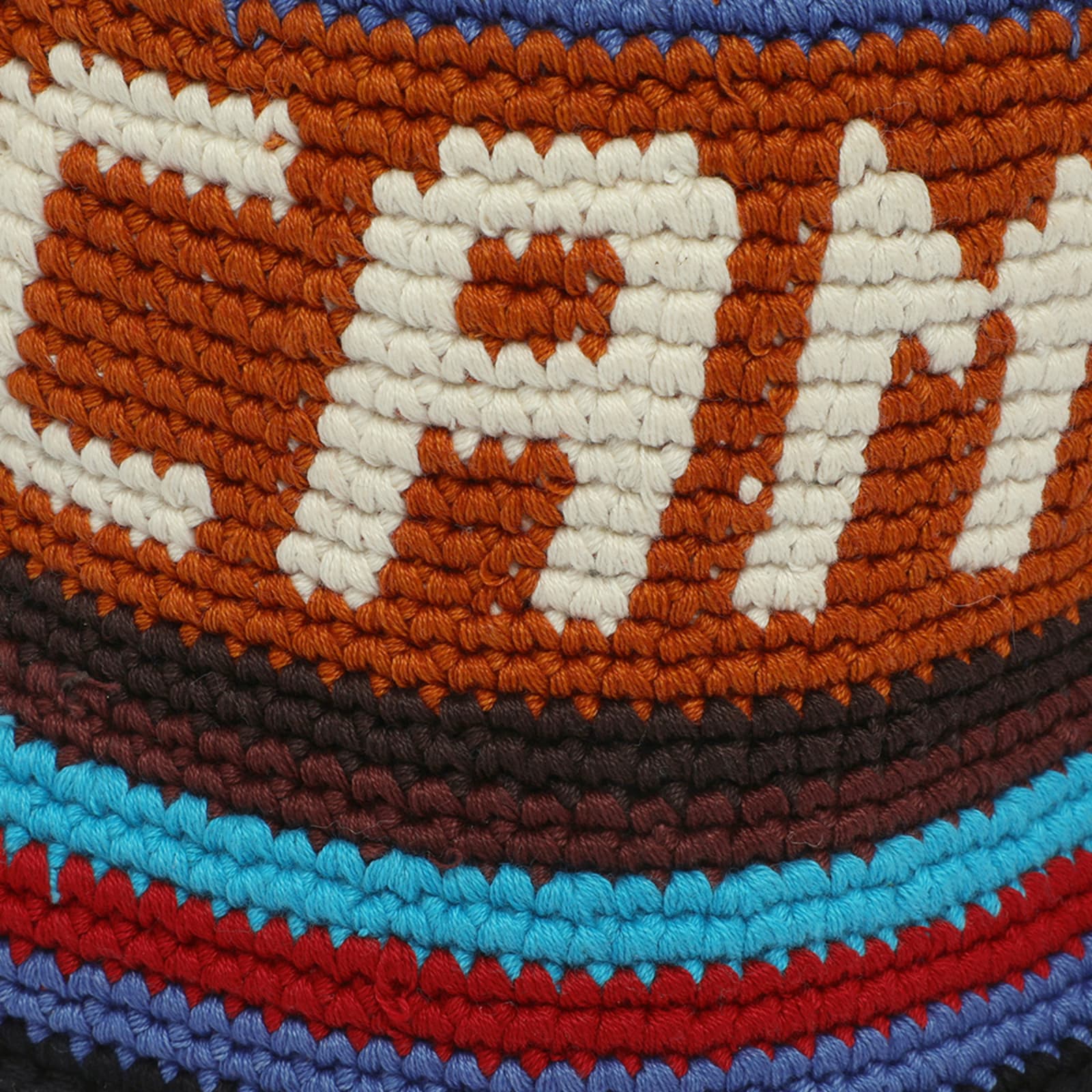 Camp High Counselor Crochet Bucket Hat Russet END.