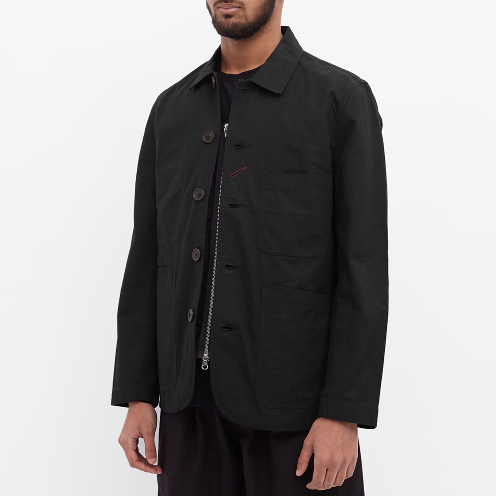 Universal Works Bakers Jacket Black END. (AU)