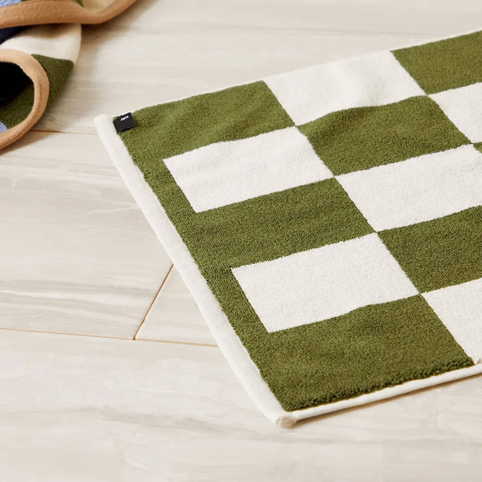 HAY Check Bath Mat Matcha END. (US)