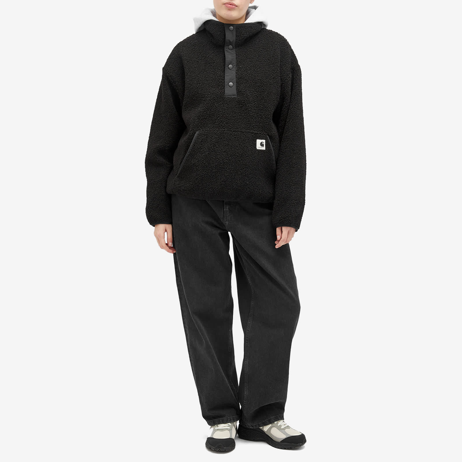 Carhartt WIP Elliot High Neck Liner Jacket - Black