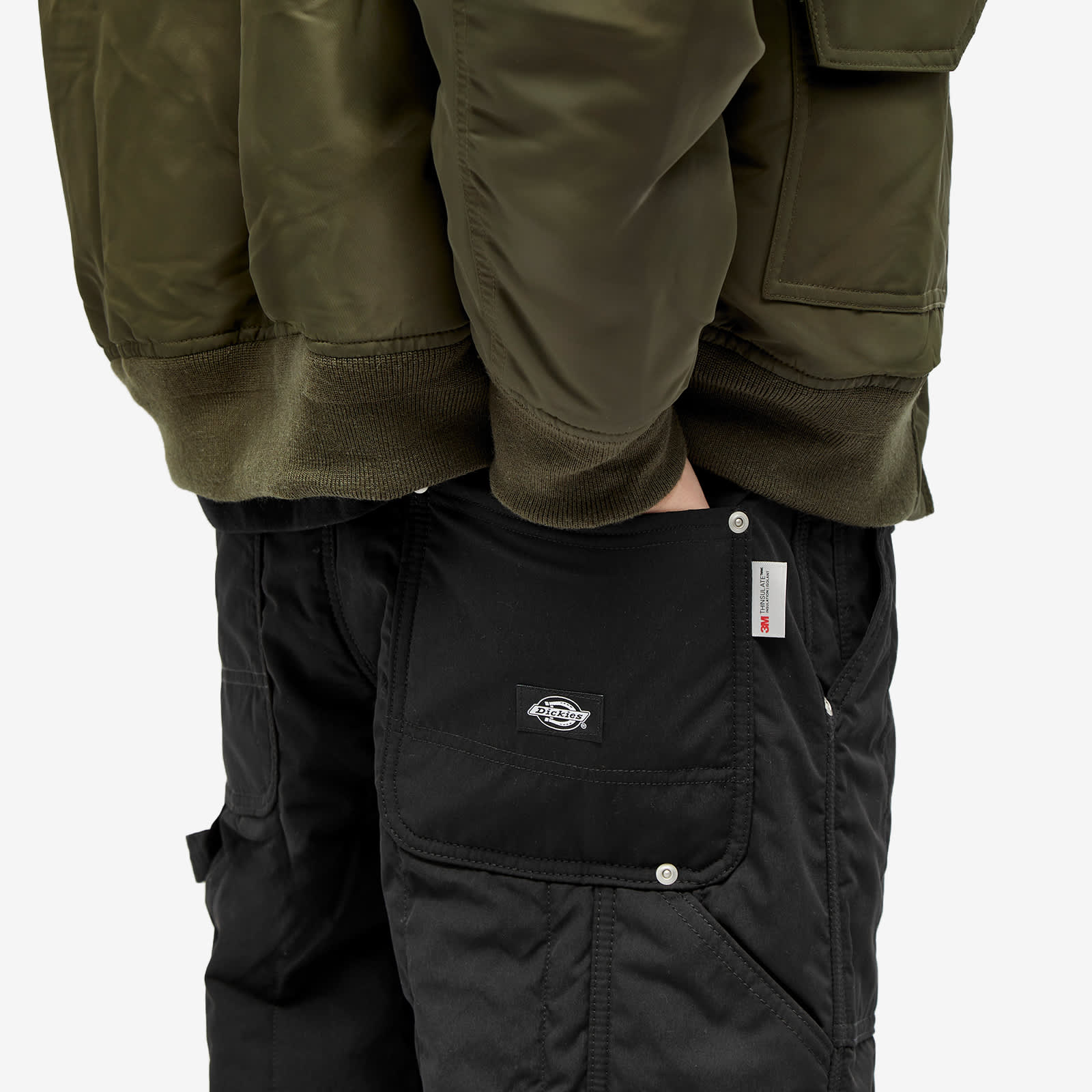 Dickies Premium Collection Quilted Utility Pant Black END.