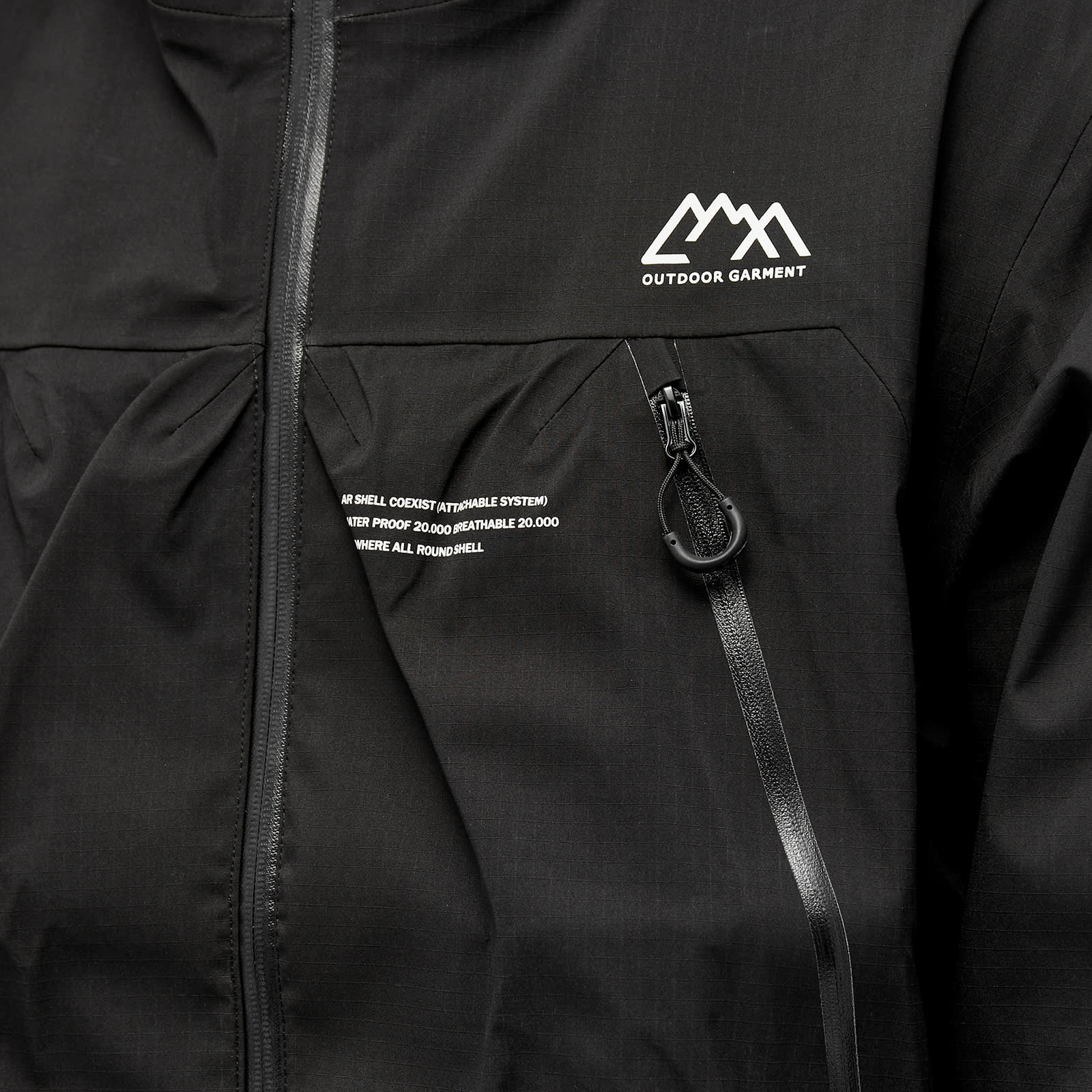 CMF Outdoor Garment AR Shell Coexist Jacket Black END.