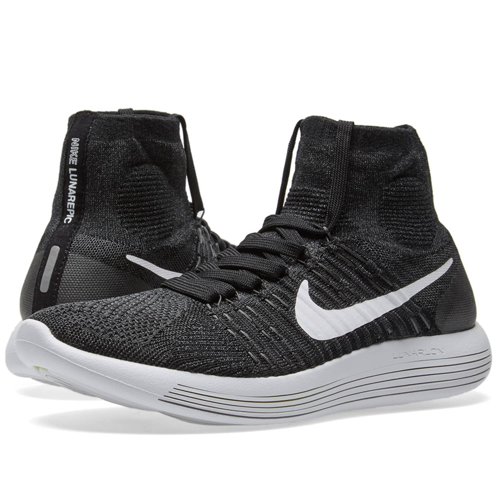 Nike LunarEpic Flyknit - Black, White & Anthracite