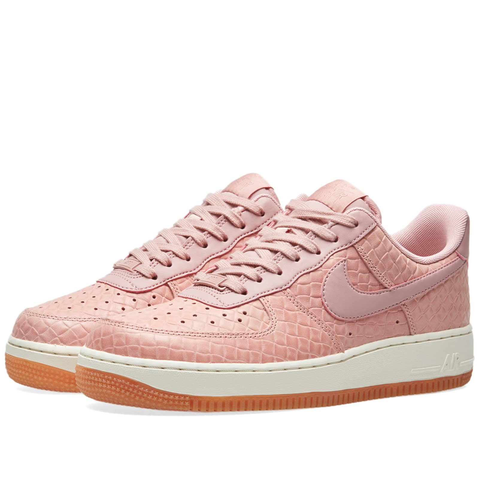 nike air force metallic pink