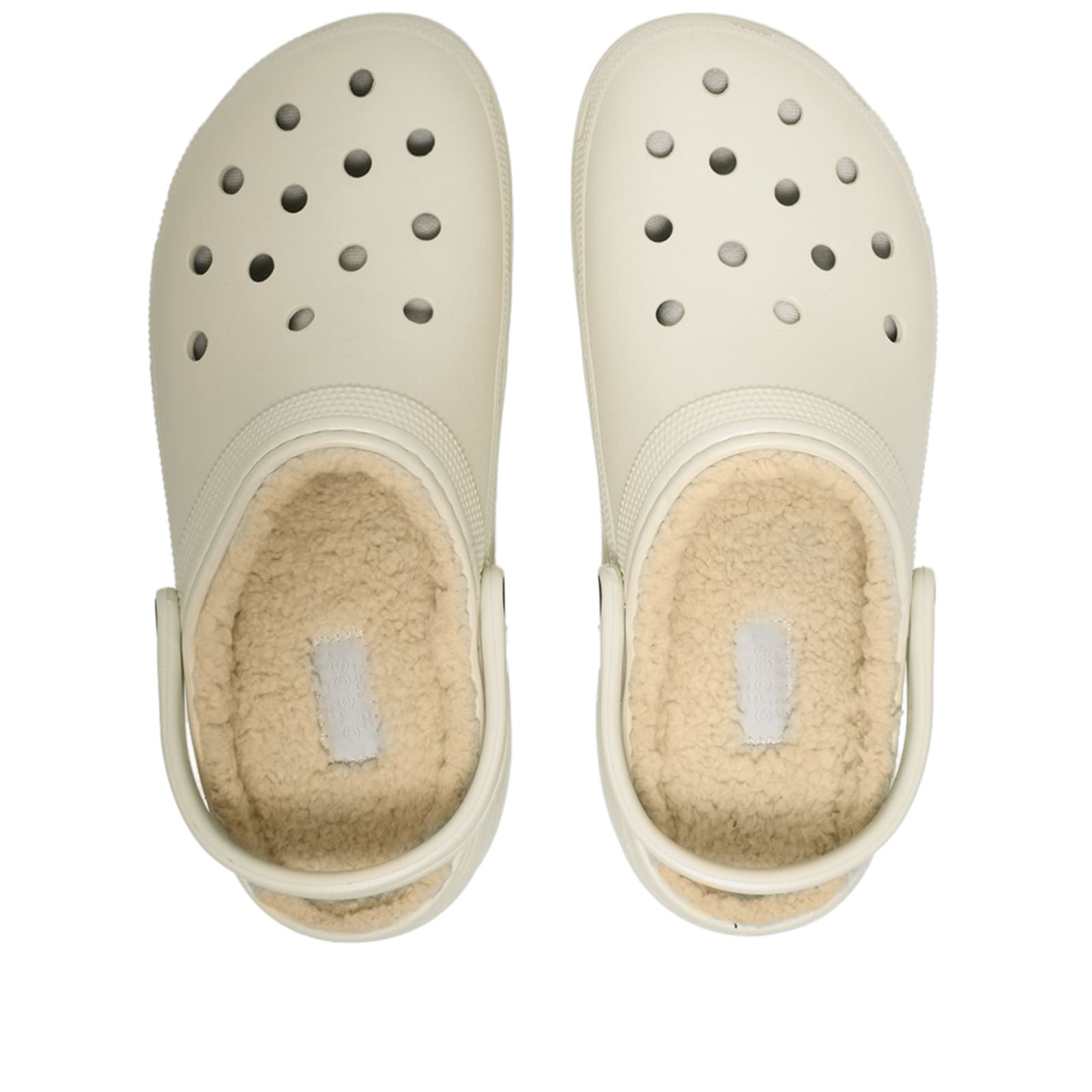 Crocs Classic Platform Lined Clog Bone END. (CN)