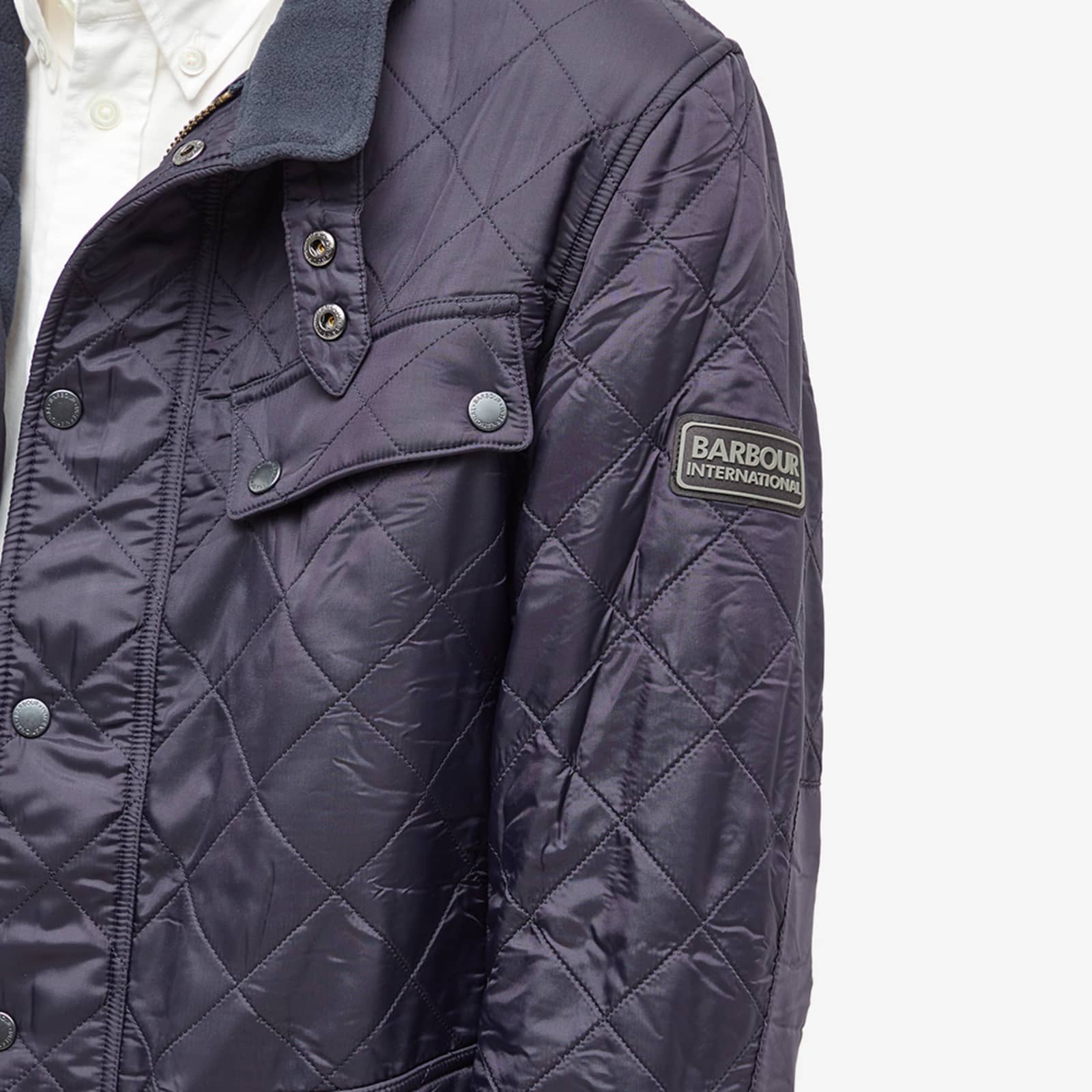 Barbour International Ariel Polarquilt Jacket Navy END. (GB)