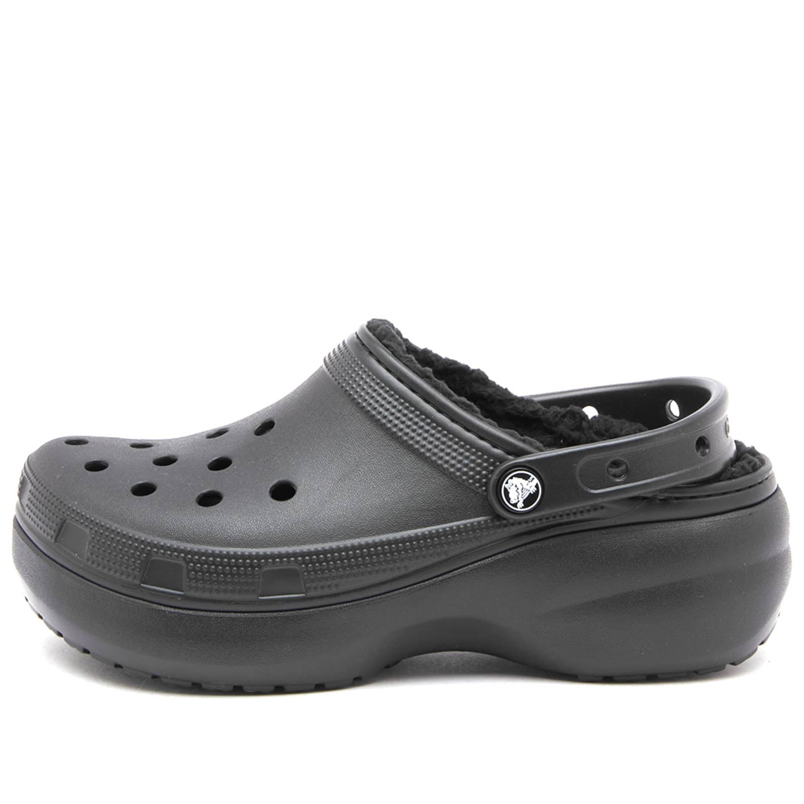 Crocs Classic Platform Lined Clog Black END. (CA)