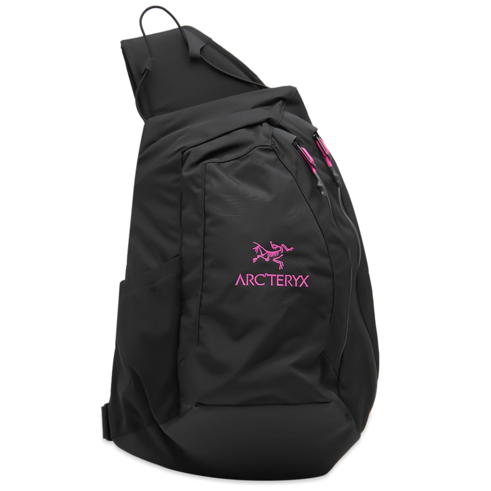 Arc'teryx System A Quiver Cross Body Bag Black & Ultra Violet END.