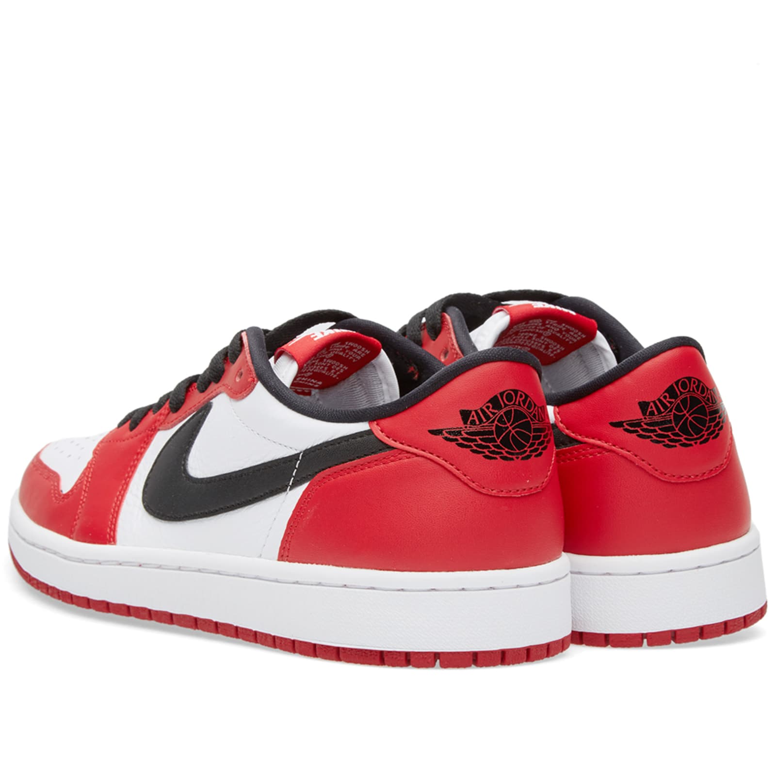 Nike Air Jordan 1 Retro Low OG Varsity Red, Black & White END. (US)