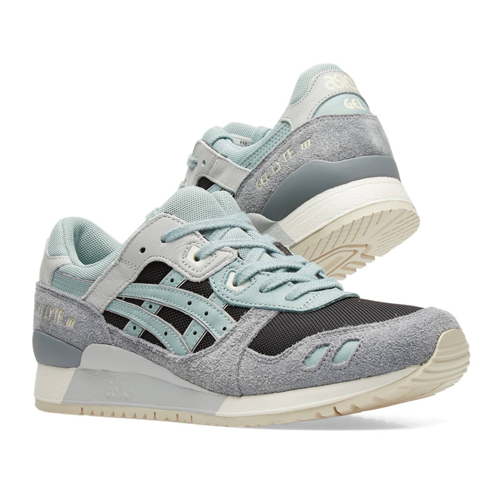 asics gel lyte v black blue surf