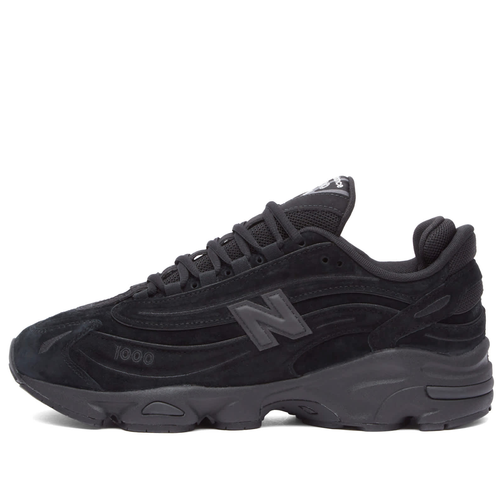 New Balance 1000 Sneaker - Black Suede
