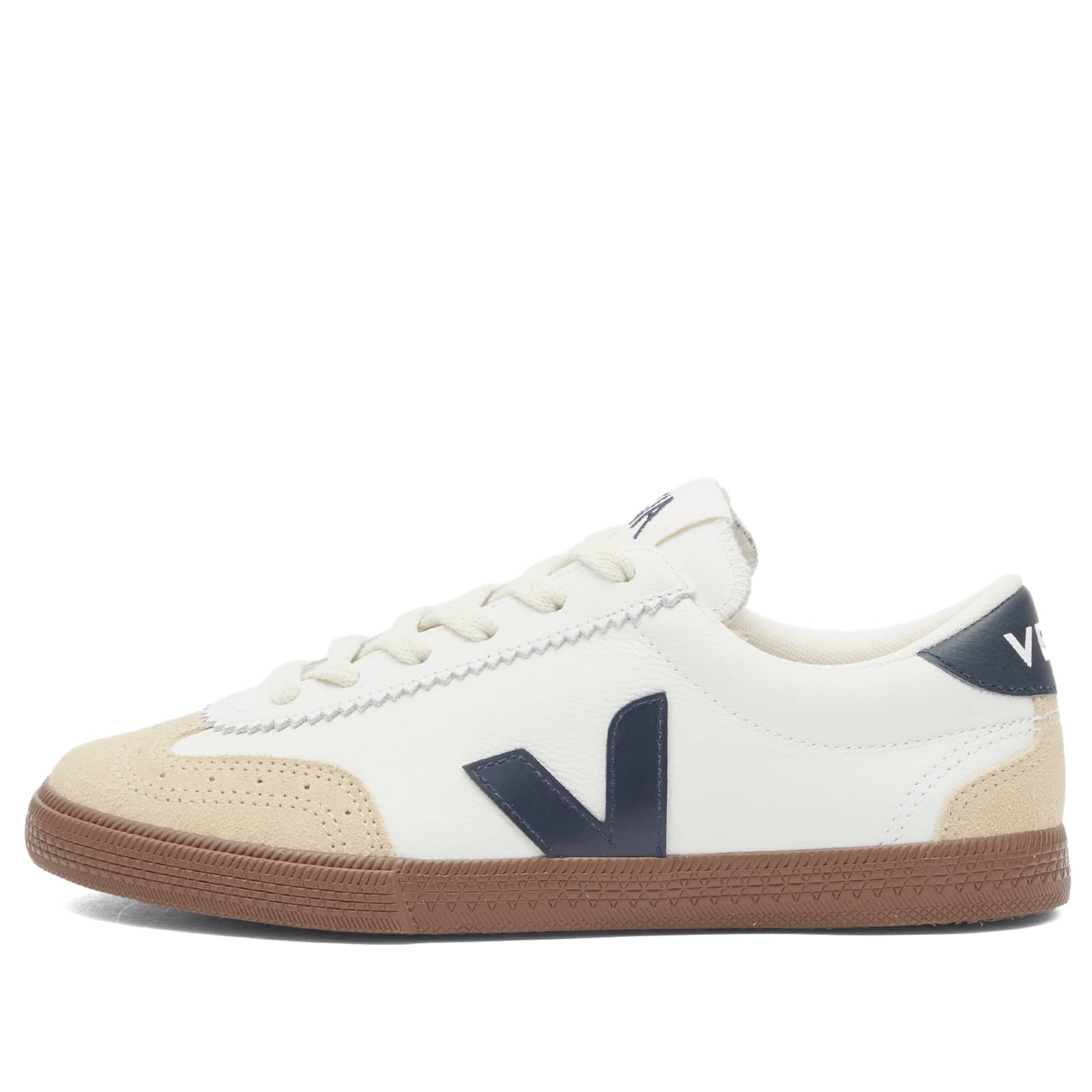 Veja Womens Volley Sneaker - White Nautico Bark