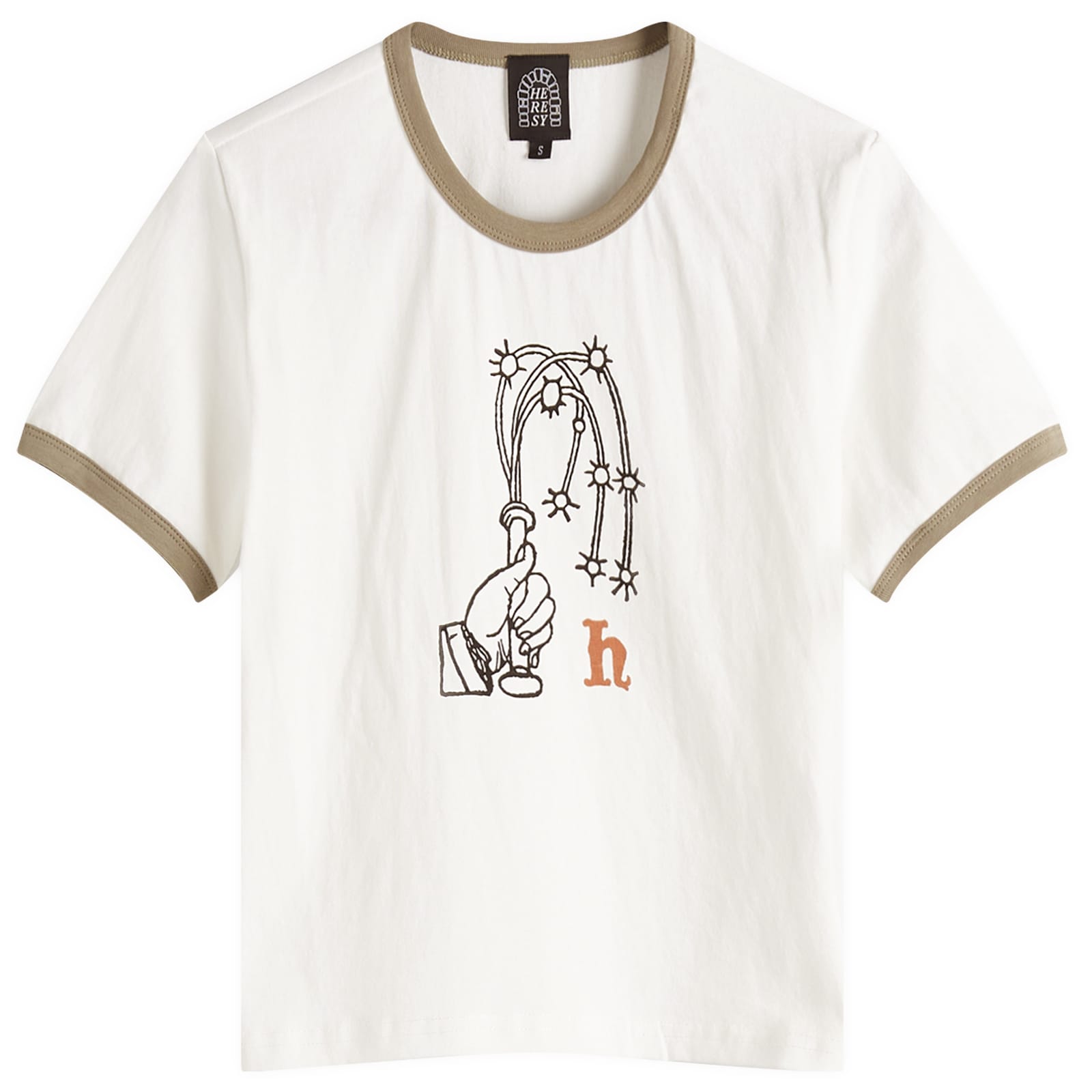 Heresy Lash T-Shirt - Ecru