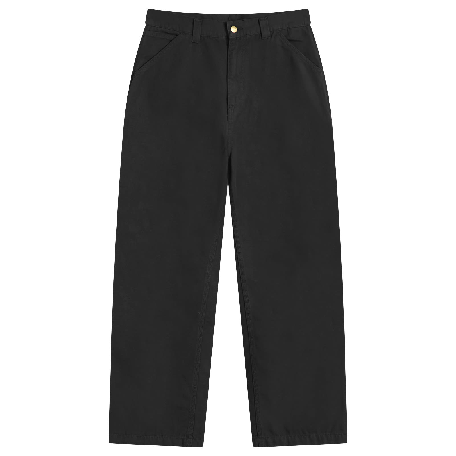 Carhartt WIP OG Single Knee Pants - Black Stone Washed
