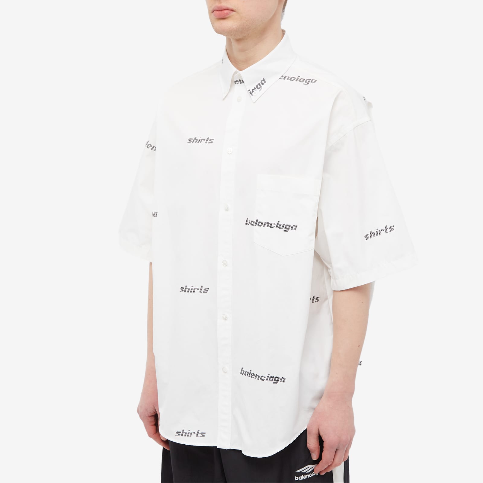 balenciaga all over shirt