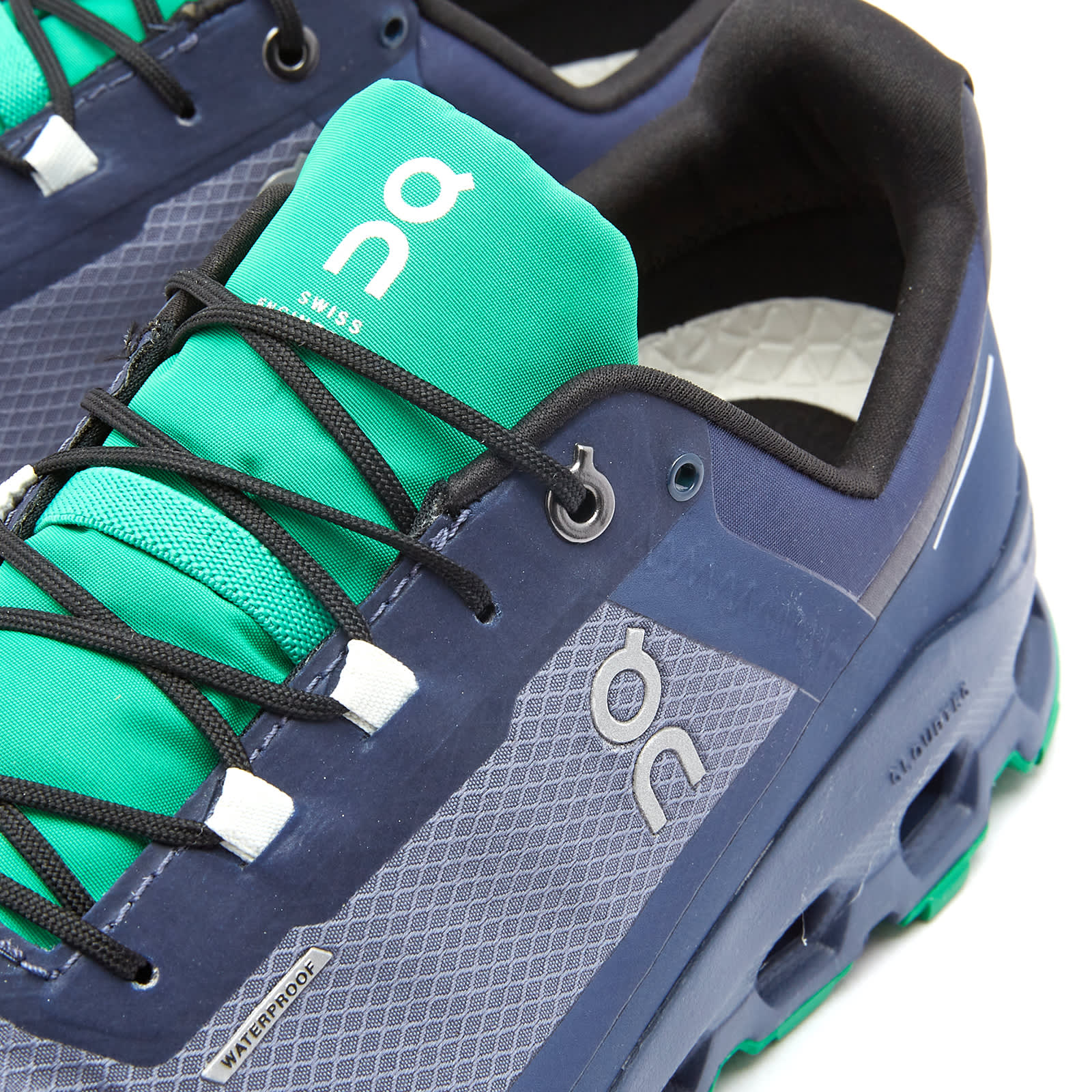 ON Cloudvista Waterproof Metal & Denim END.