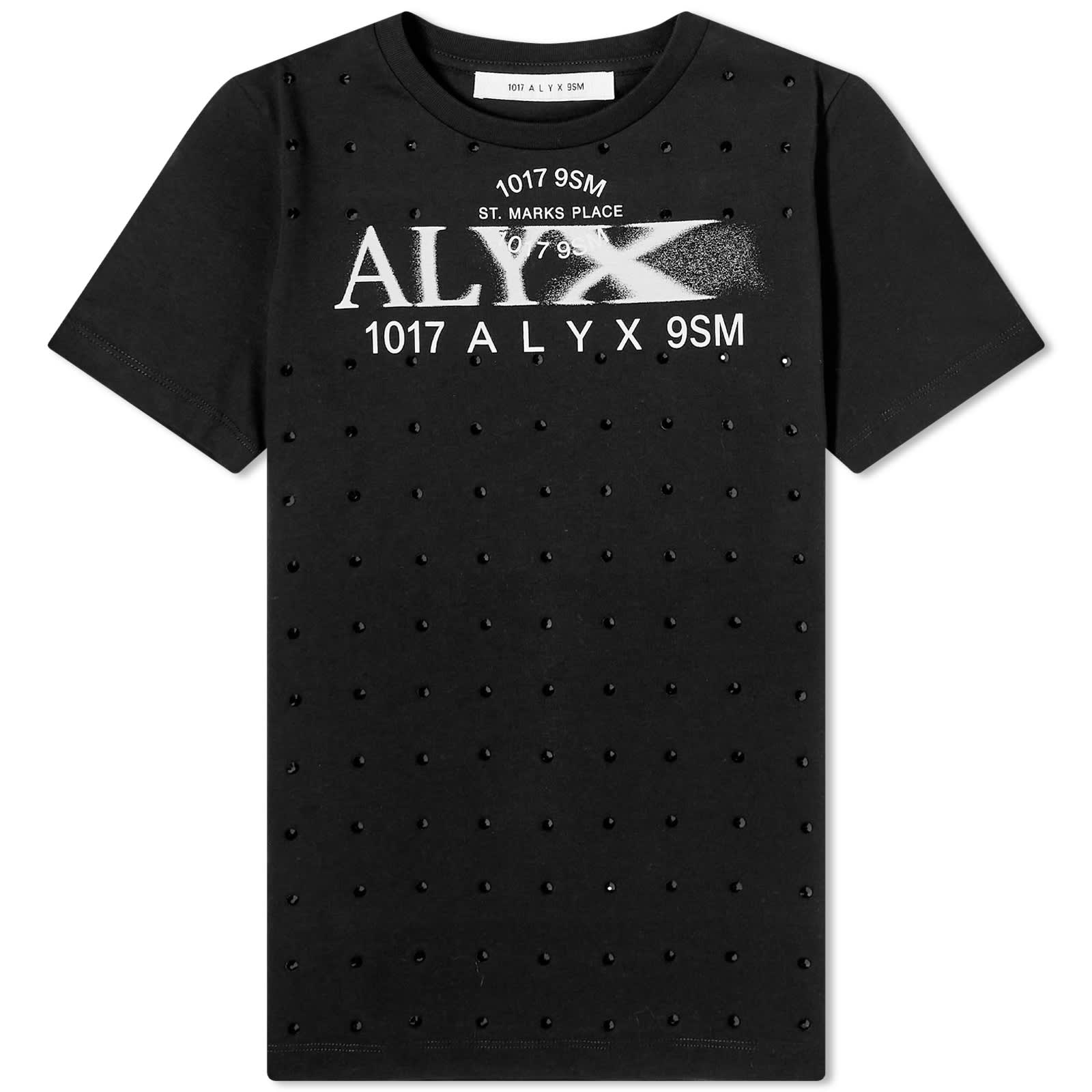 1017 ALYX 9SM Fitted Logo T-Shirt Black | END. (FR)