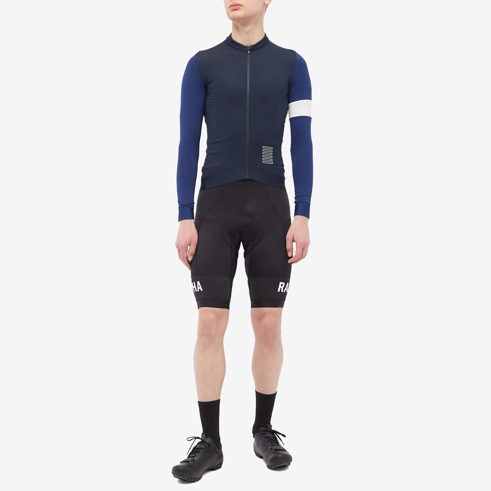 Rapha Long Sleeve Pro Team Training Jersey Dark Navy & Navy END. (US)