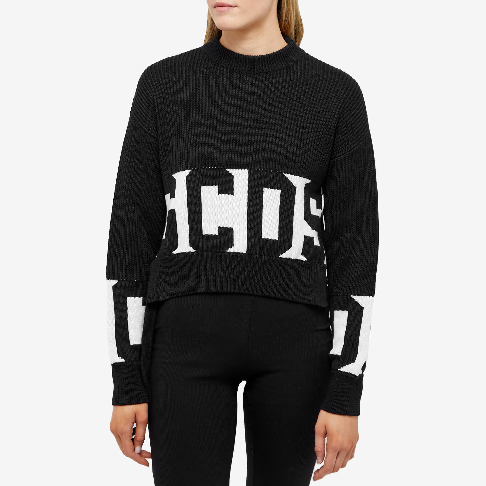 GCDS Low Band Sweater Black END. (GB)